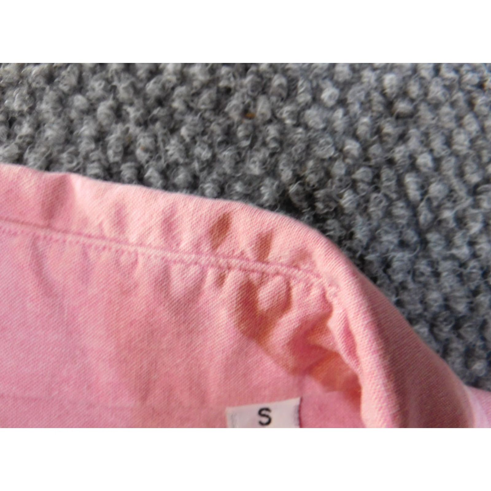 Vintage J. Peterman Shirt Mens Small Pink Classic Button-Up Casual Long Sleeve Cotton Woven Collared Button-Down Pocketed Slimming Vintage No N/A Size US S / EU 44-46 / 1 - 6 Thumbnail