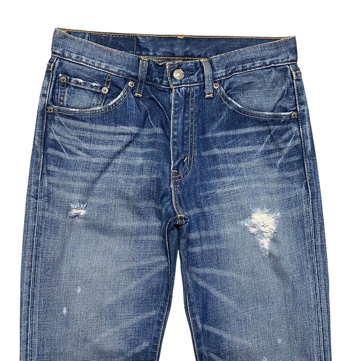 Levi's Vintage Levis 517 Flare Jeans Distressed Size US 30 / EU 46 - 3 Thumbnail