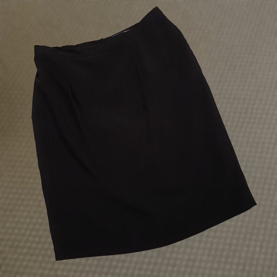 Vintage VINTAGE Laura Scott Pencil Skirt Women's 16W Plus Black Slit Zip Lined USA Made Skirt Women 16W Plus Black Slit Zip Lined USA Made Size 38" / US 16 / IT 52 - 1 Thumbnail