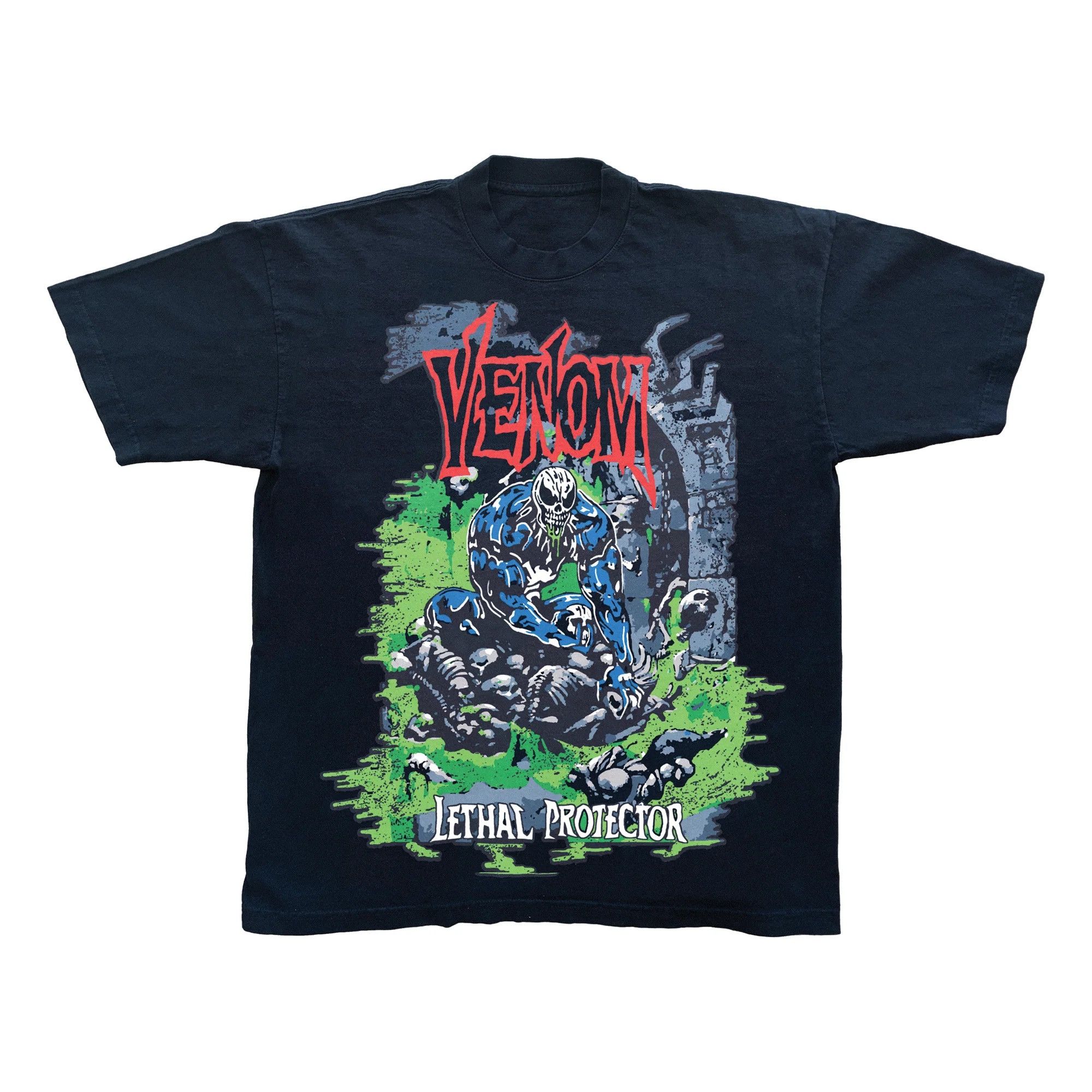 Warren Lotas Authentic Warren Lotas Venom Lethal Protector T-Shirt Black Size US L / EU 52-54 / 3 - 2 Thumbnail