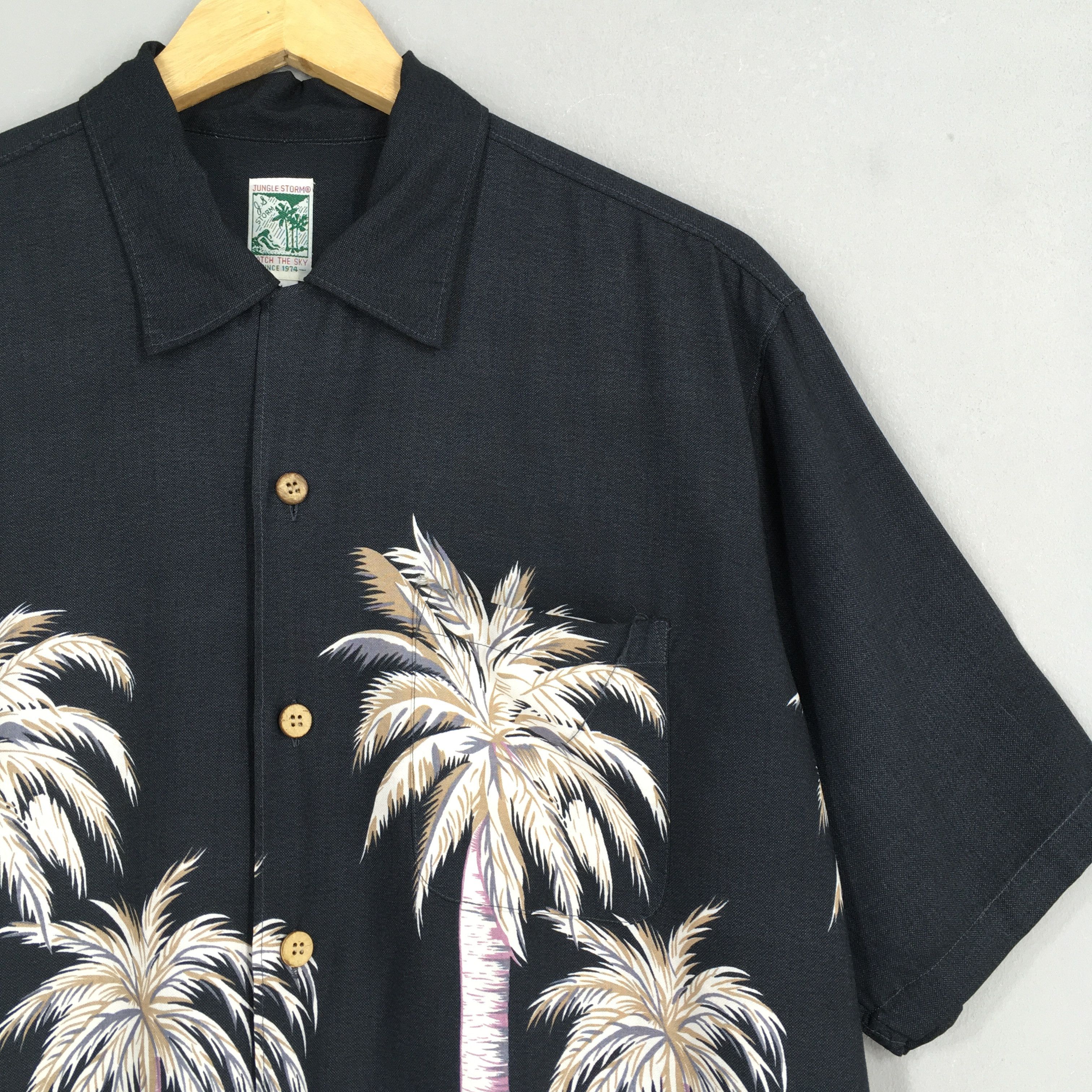 Life's a Beach Hawaiian Coconut Tree Beach View Shirt Poleyster Large Size US L / EU 52-54 / 3 - 2 Thumbnail