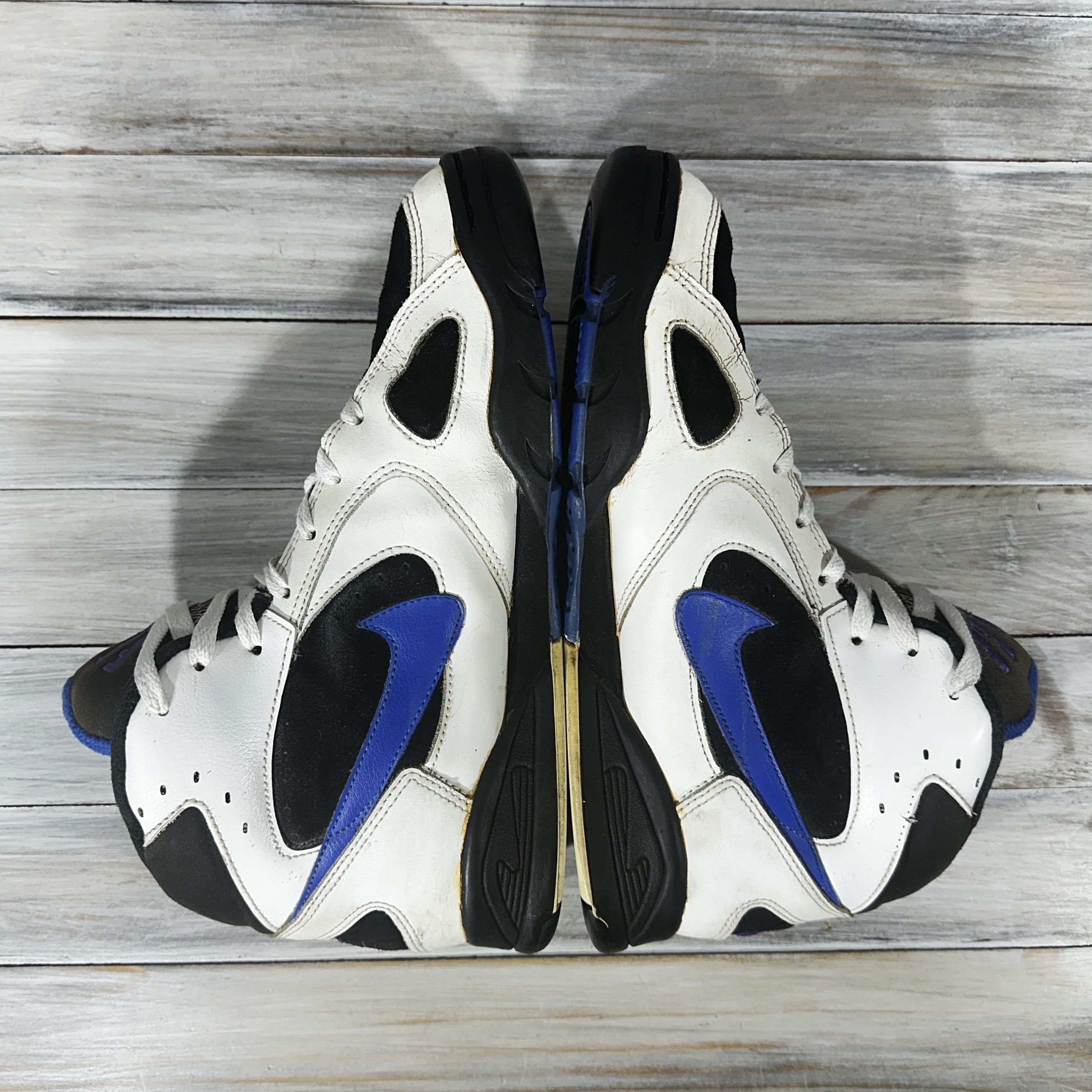 Nike × Vintage 1993 Vintage Nike Force Basketball Sneakers Very Rare Retro Size US 10 / EU 43 - 7 Thumbnail