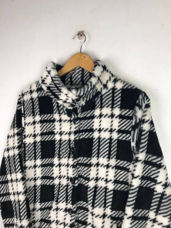 Japanese Brand × Vintage Very Rare Fleece Full Button Ups Size US M / EU 48-50 / 2 - 7 Thumbnail