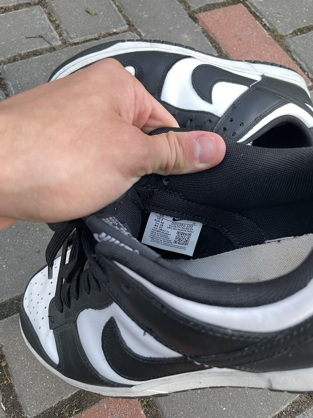 Nike Nike Dunk Low Panda sneakers Size US 10 / EU 43 - 8 Thumbnail