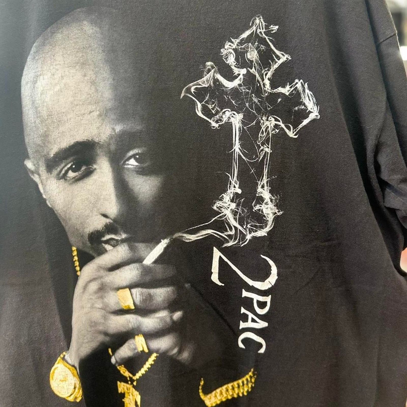 Vintage Y2k Authentic early 2000s Tupac rap tee Shaka Wear Size US XL / EU 56 / 4 - 2 Thumbnail