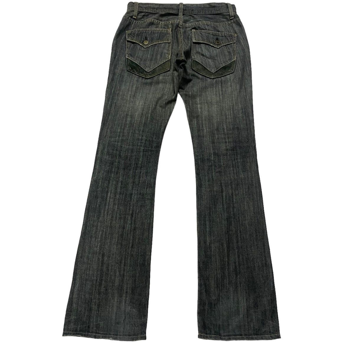 Michel Klein MK Michel Klein Homme Denim Flare Double knee Jeans Size US 30 / EU 46 - 2 Thumbnail