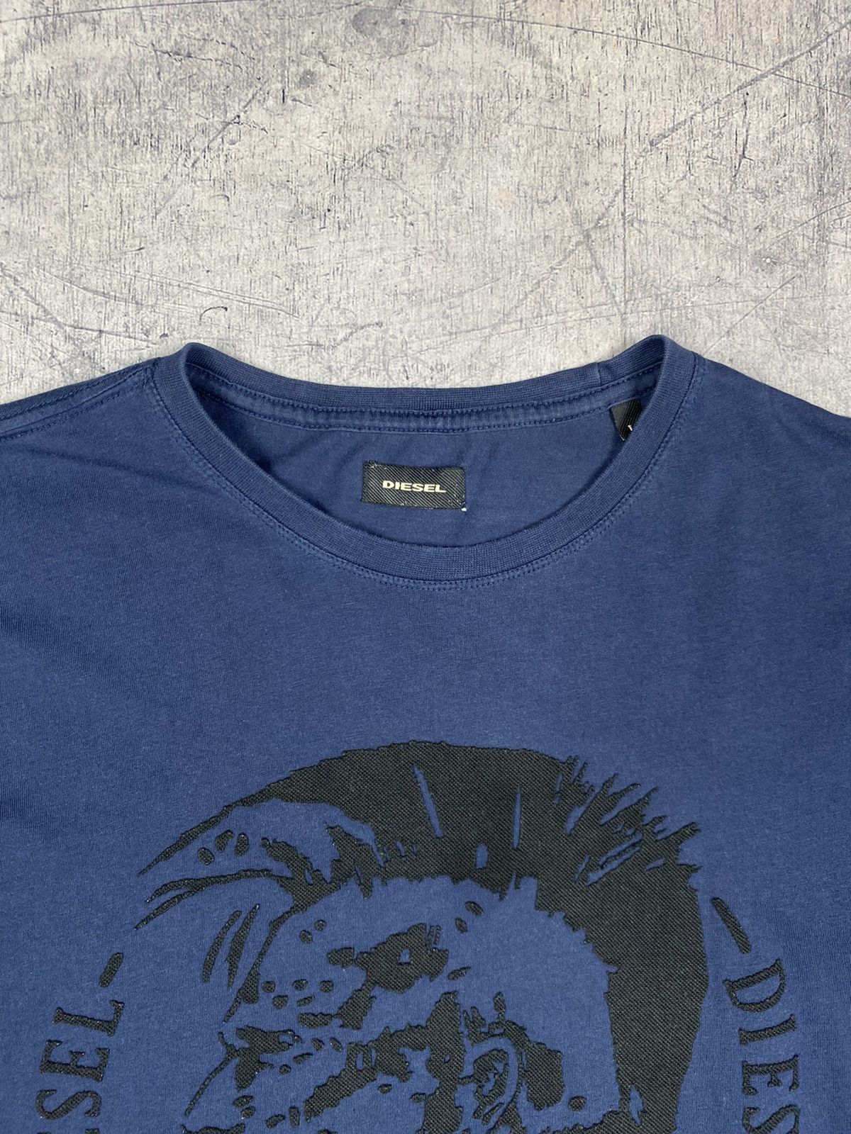 Diesel Diesel Big Logo Tee T Shirt Size L Size US L / EU 52-54 / 3 - 5 Thumbnail