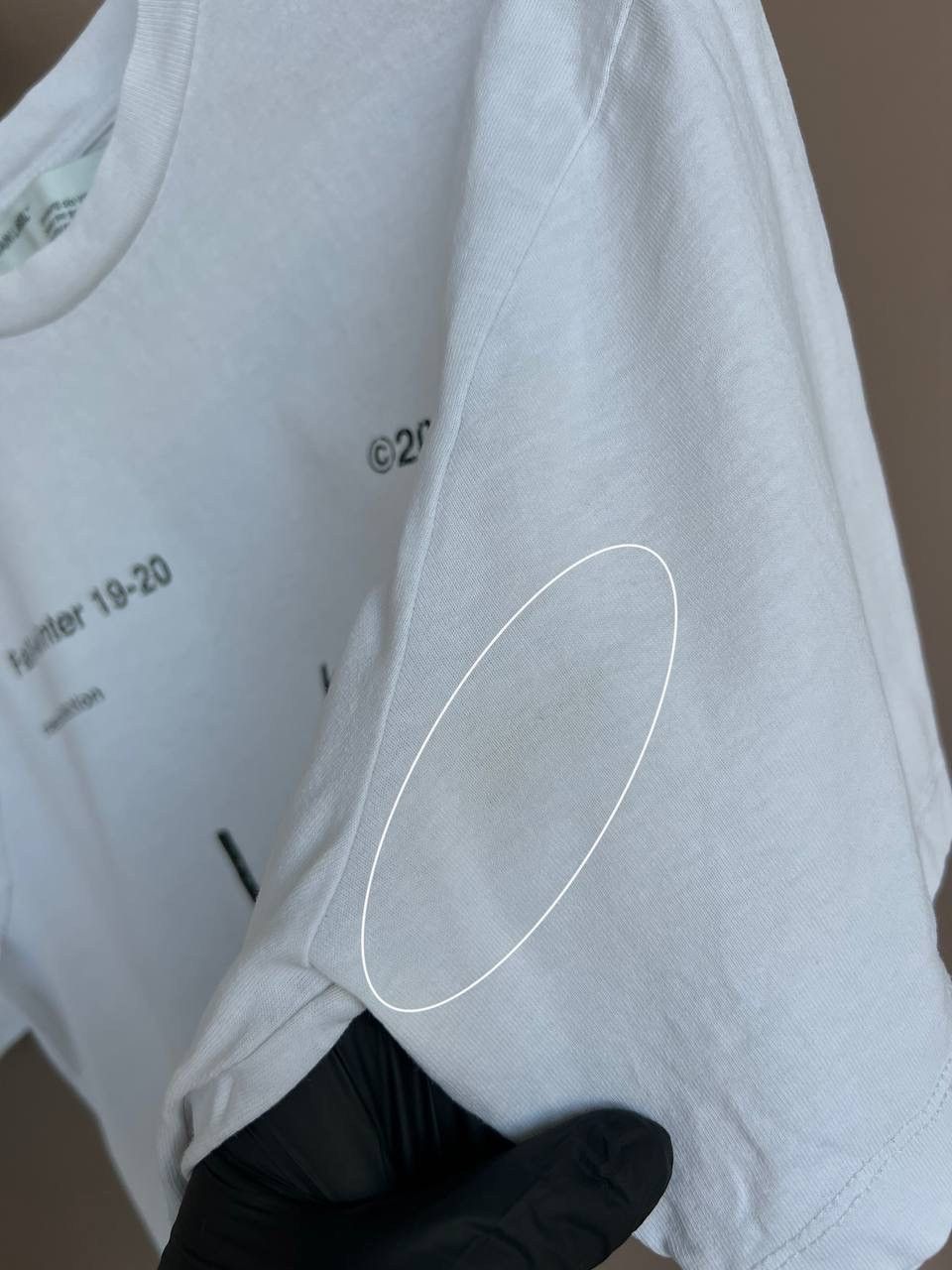 Off-White Off-White Ruined Factory Oversized T-Shirt Mens Size S Size US S / EU 44-46 / 1 - 18 Thumbnail