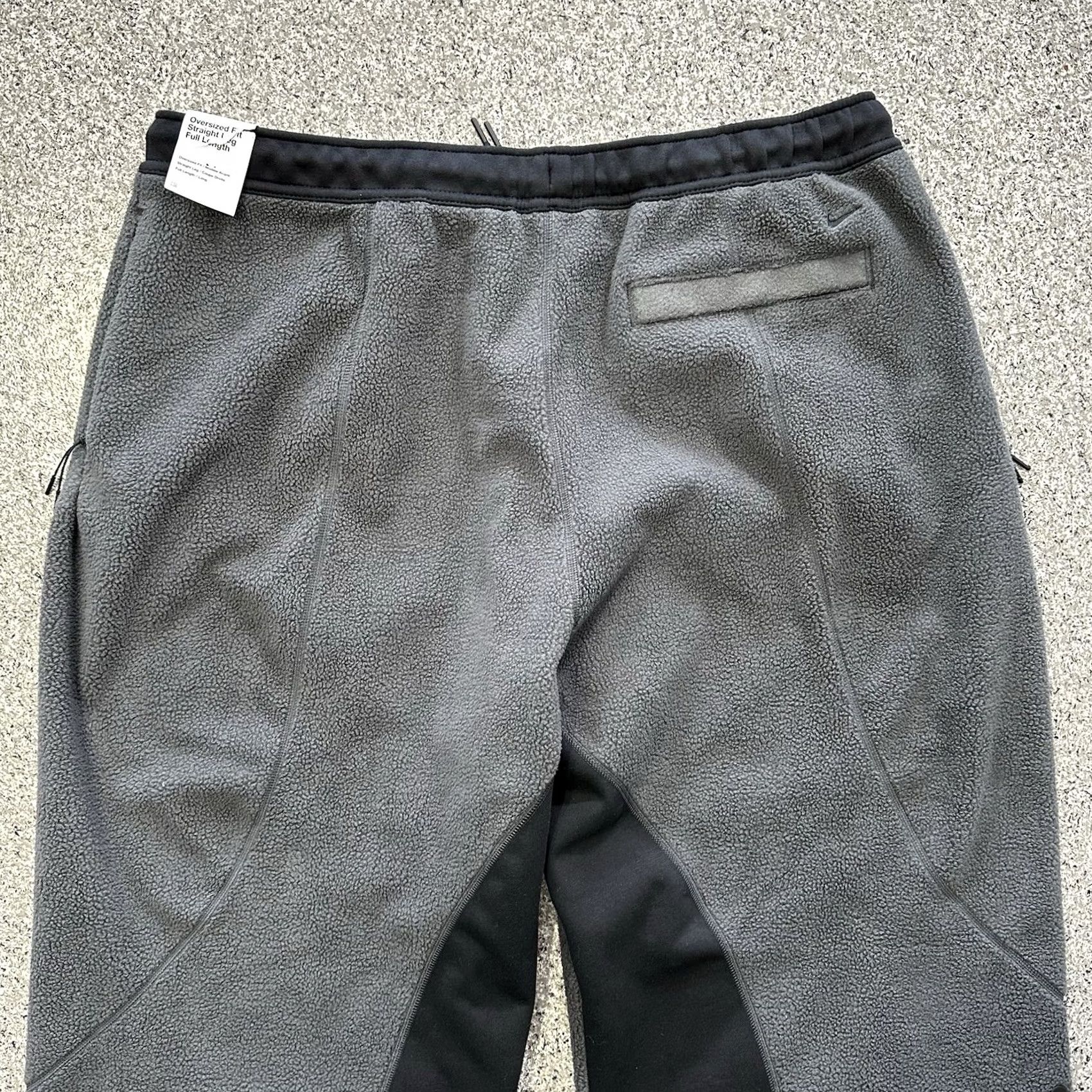 Nike Nike Tech Knit Pants Mens 3XL Wide-Leg Oversized Black Size US 39 - 5 Thumbnail