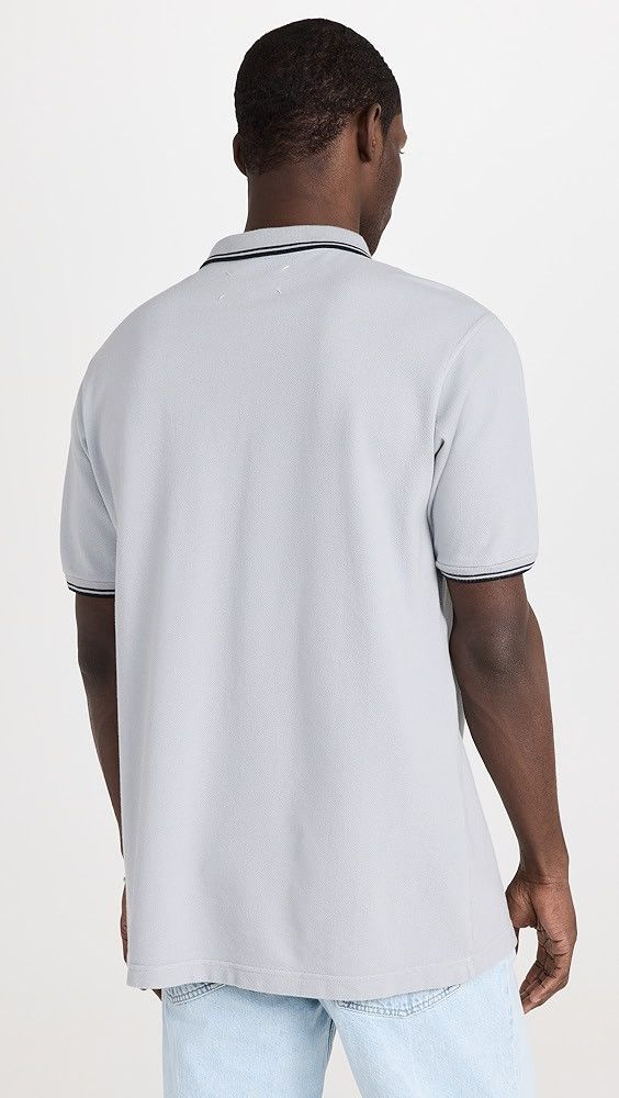 Maison Margiela o1y1124 Polo Shirt In Light Grey Size US M / EU 48-50 / 2 - 3 Thumbnail