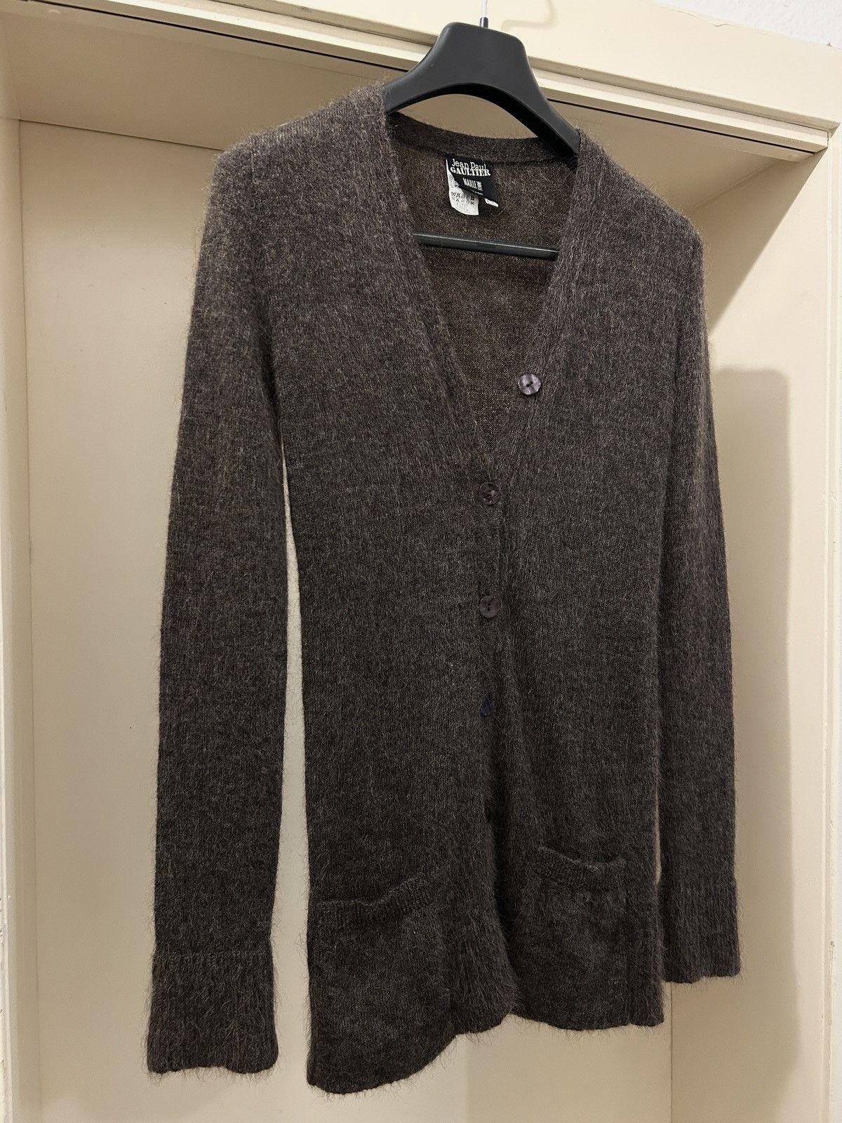 Jean Paul Gaultier Jean Paul Gaultier Maille mohair cardigan Size M / US 6-8 / IT 42-44 - 3 Thumbnail