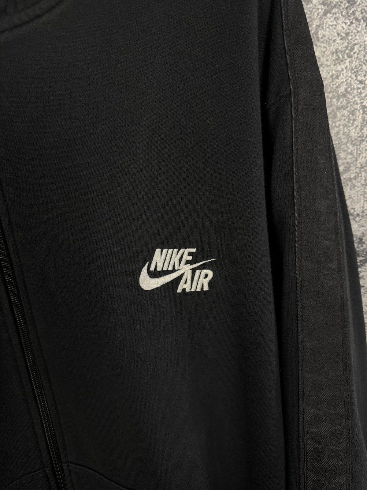Nike Vintage Nike Air 72 Full Zip Black Hoodie Retro Size XL Size US XL / EU 56 / 4 - 6 Thumbnail