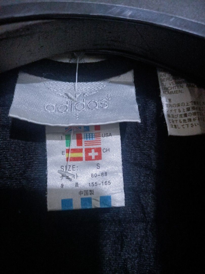 Adidas 90s Adidas Trefoil Side Stripe Track Jacket S Size US S / EU 44-46 / 1 - 8 Thumbnail