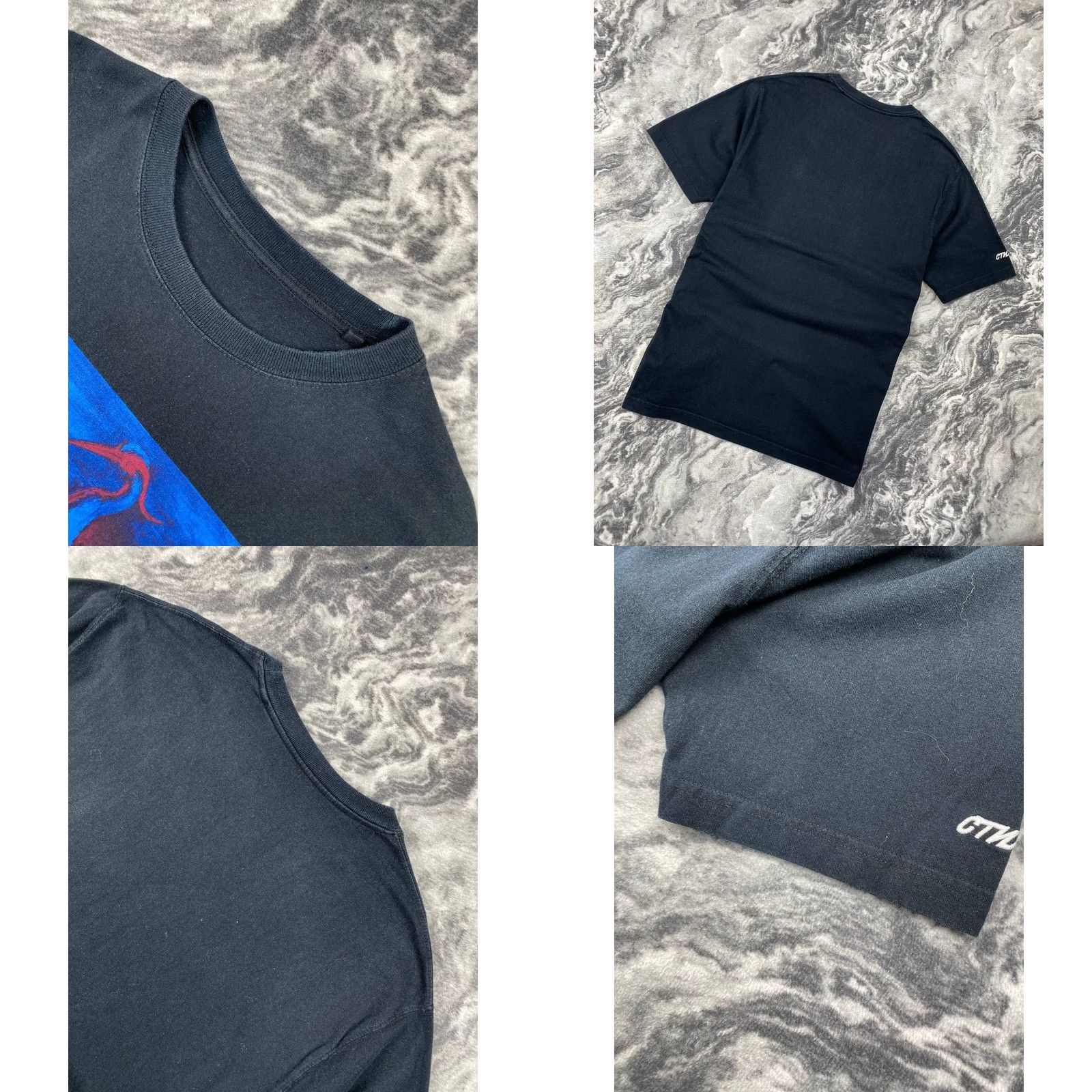 Heron Preston Heron Preston T Shirt Black Oversized Logo Men Size S Shirt Size US S / EU 44-46 / 1 - 8 Thumbnail