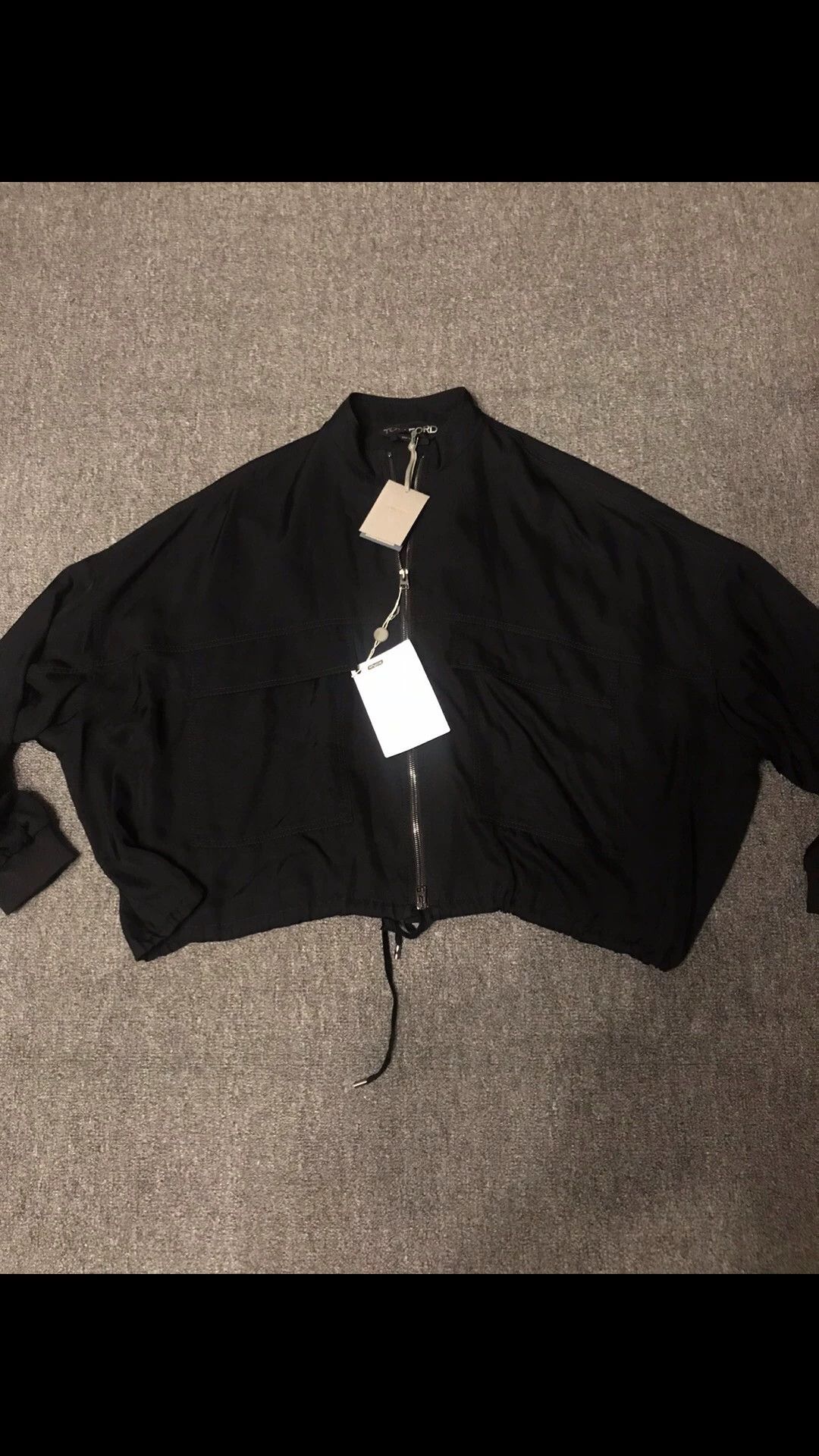 Tom Ford Tom Ford Baseball Collar Short Batwing Drawstring Hem XL Size US XL / EU 56 / 4 - 3 Thumbnail