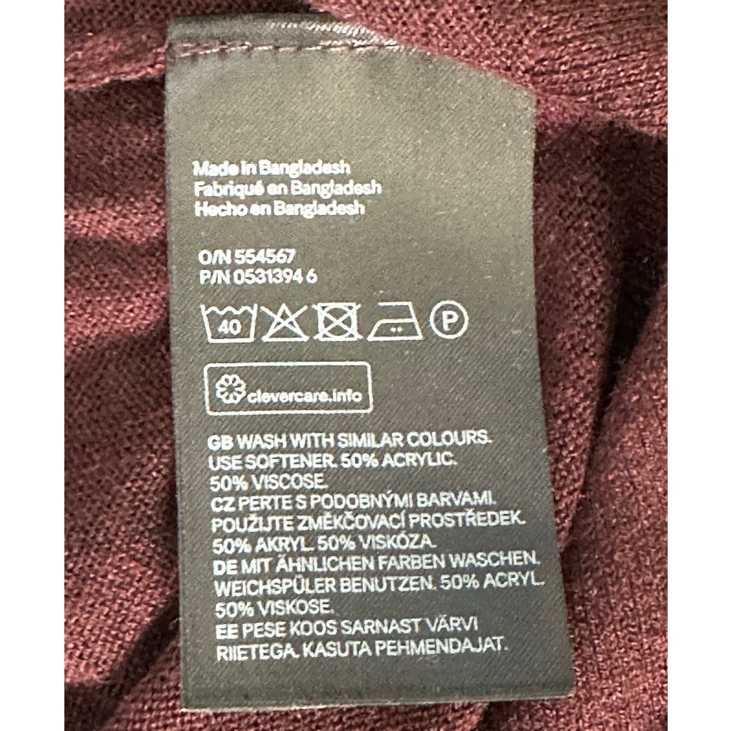 H&M H&M brown long sleeves hi low sweater size XS Size XS / US 0-2 / IT 36-38 - 4 Thumbnail