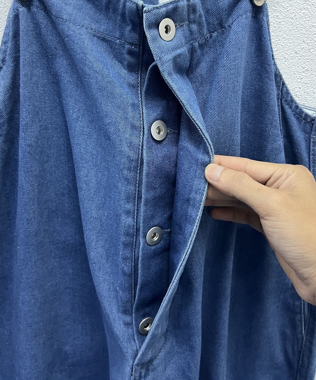 Japanese Brand × Vintage Lakey Park Indigo Denim Overalls Vintage Workwear Style Size US 41 - 6 Thumbnail