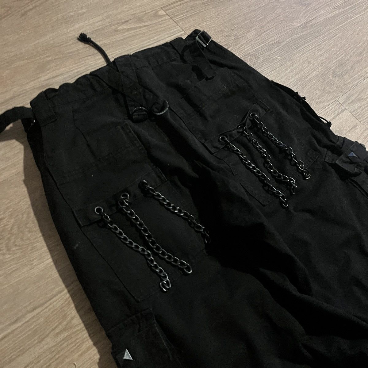 Tripp NYC Trippy Nyc Black Stud Widelegs Size US 36 / EU 52 - 5 Thumbnail