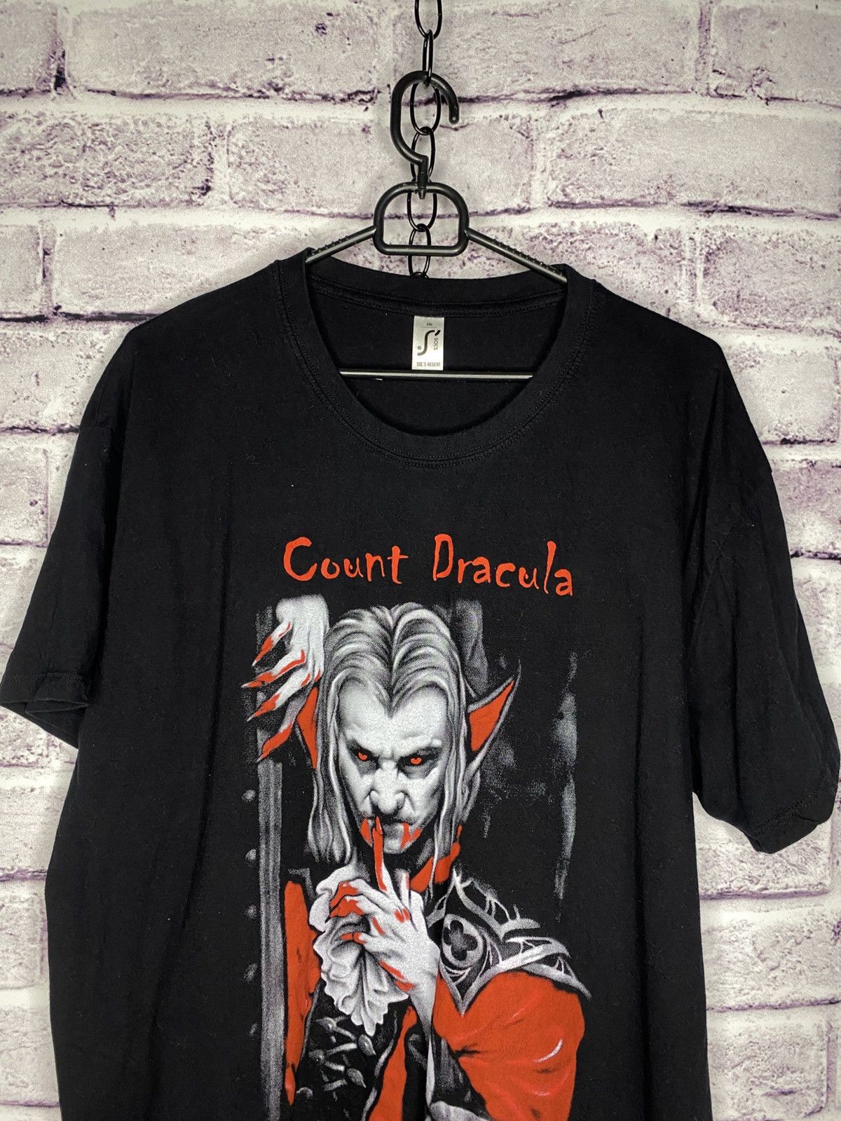 Expert Horror Men's T-Shirt Vimpire Count Dracula Horror Tee vintage Size US XXL / EU 58 / 5 - 2 Thumbnail