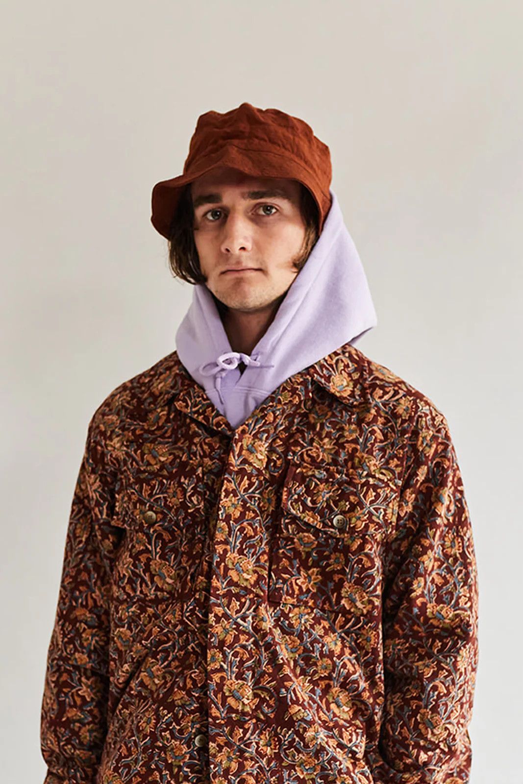 18 East Block-Printed Cam Shirt Jacket Size US XS / EU 42 / 0 - 2 Thumbnail