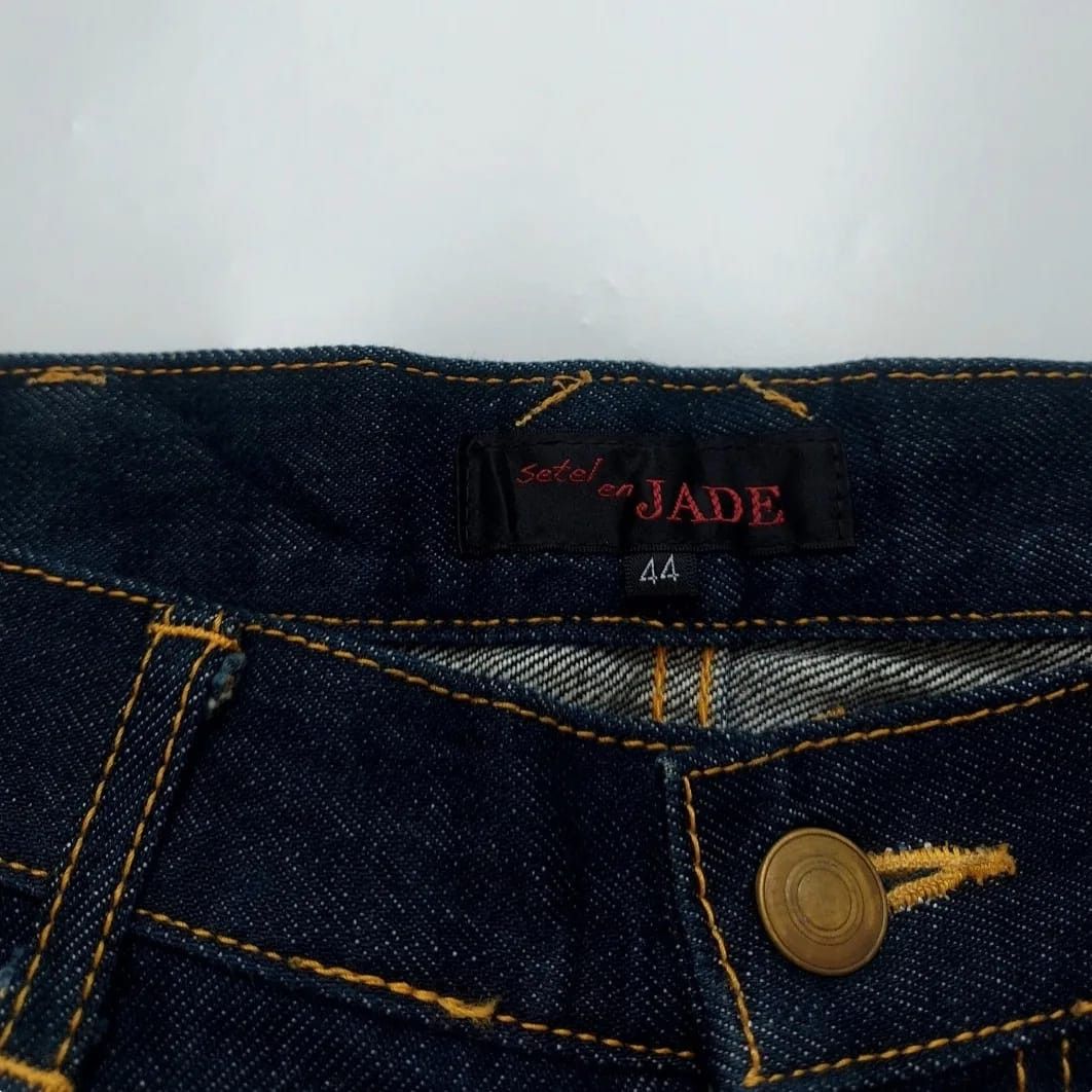 Japanese Brand Setel en Jade Denim Pants Size US 32 / EU 48 - 6 Thumbnail