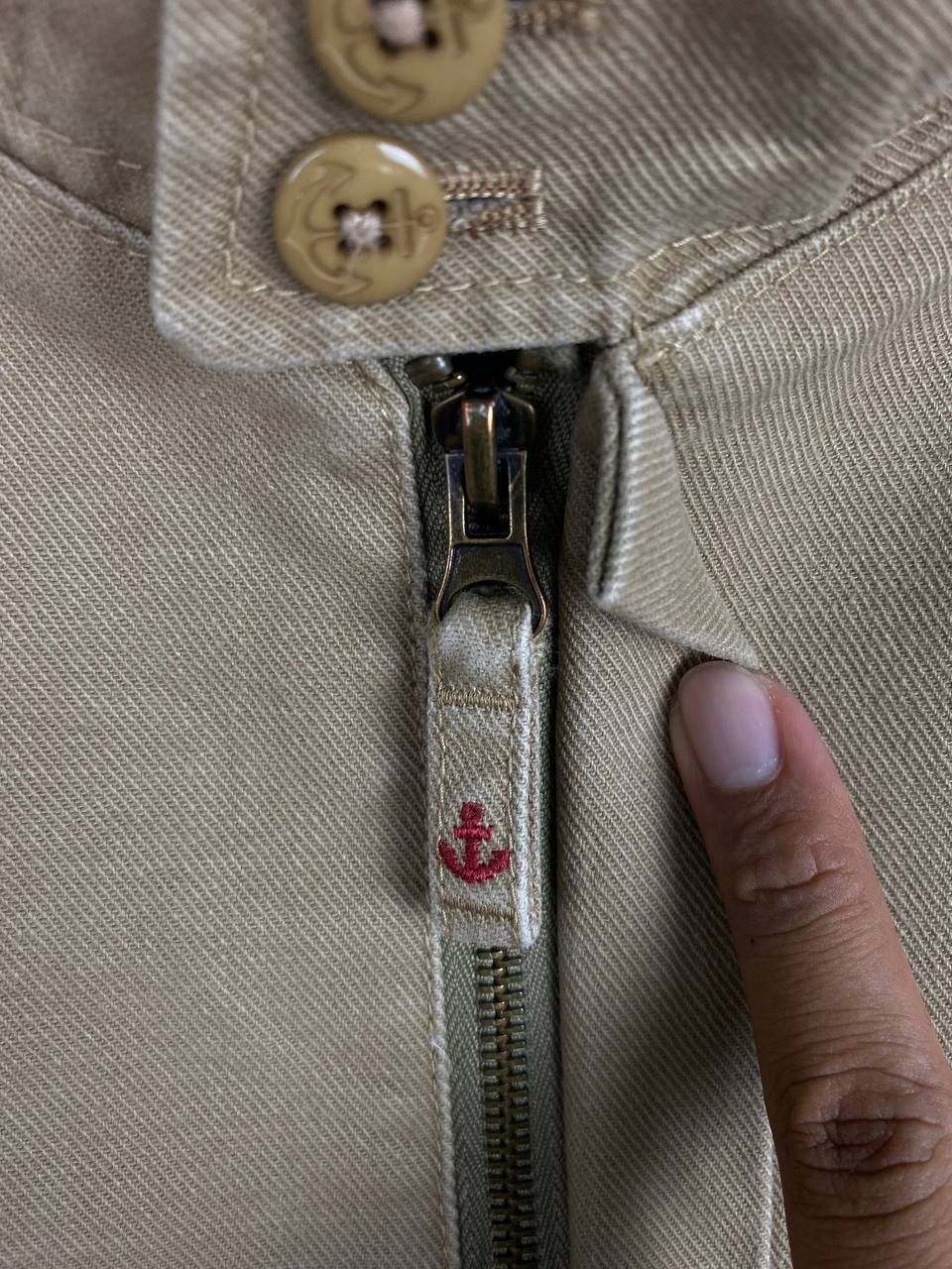 Japanese Brand portland khakis jacket flannel lining nice design Size US L / EU 52-54 / 3 - 4 Thumbnail