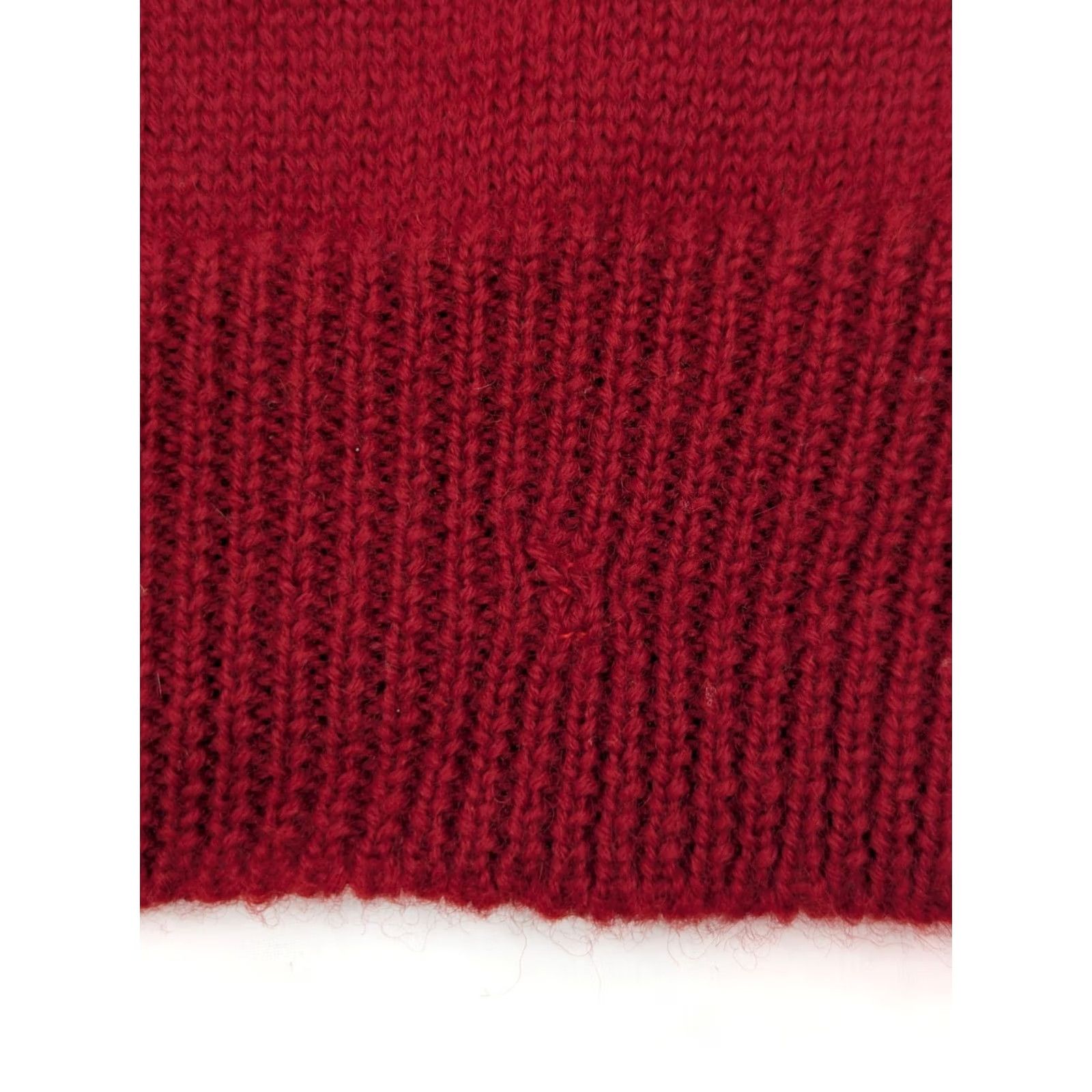 Abercrombie & Fitch VINTAGE Abercrombie & Fitch Sweater Vest Mens XL Red 100% Wool V-Neck Knit Classic Wool Knit Vintage Style Logo Knit Size US XL / EU 56 / 4 - 6 Thumbnail