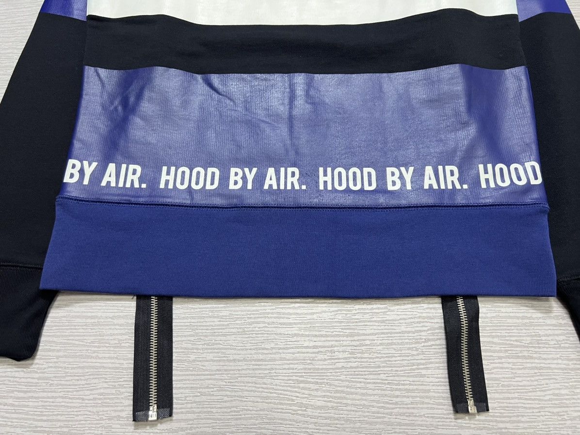 Hood By Air Hood by Air - Color Block Pattern Crewneck Double Zip Hoodie Size US XS / EU 42 / 0 - 14 Thumbnail