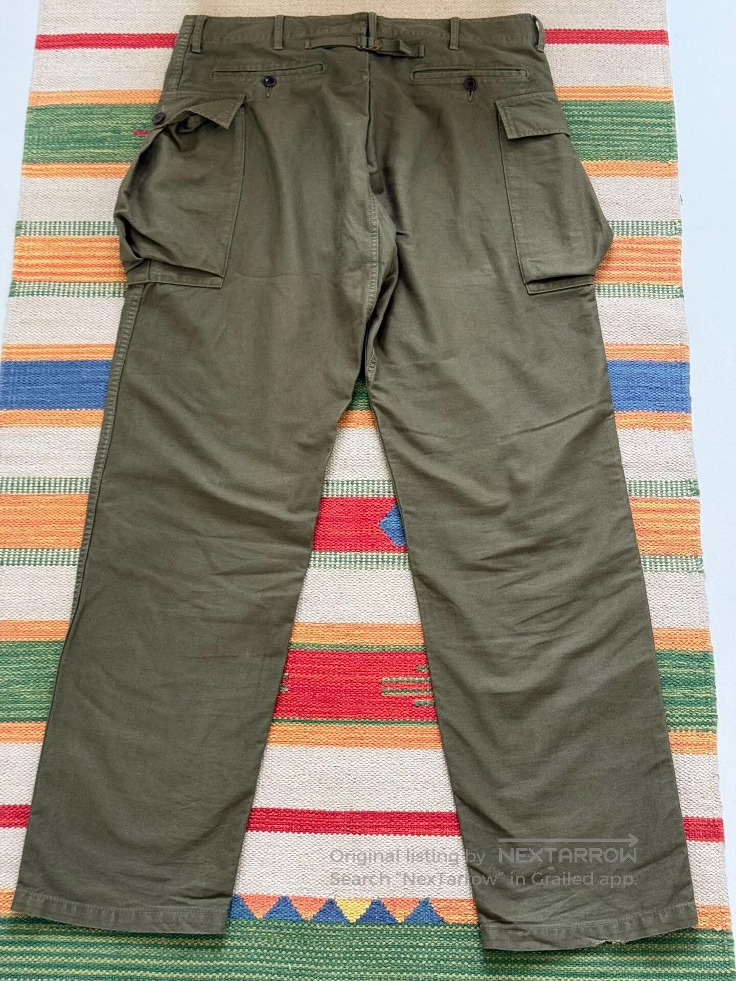 Visvim visvim veterans pants military green. Size US 32 / EU 48 - 5 Thumbnail