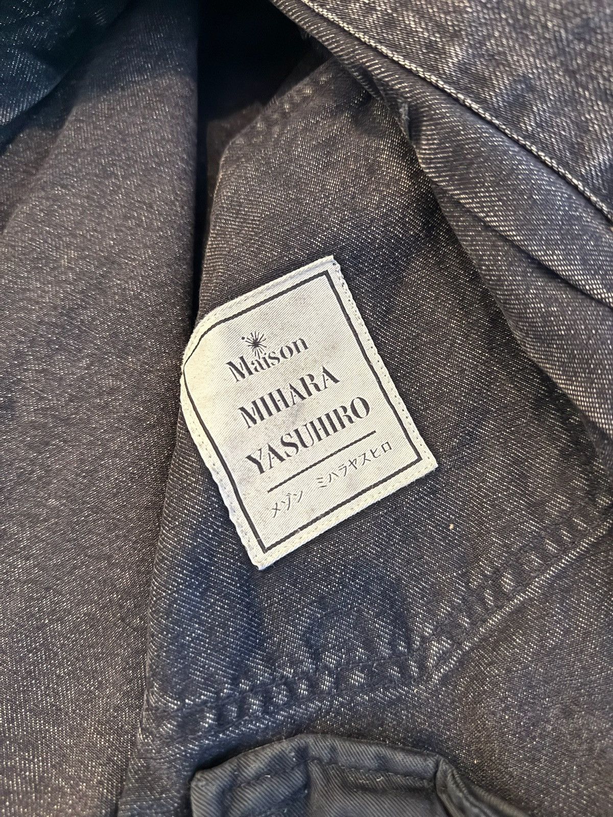 Maison MIHARA YASUHIRO MMY Denim Trucker Size US M / EU 48-50 / 2 - 4 Thumbnail