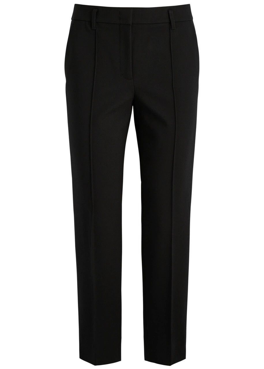 DOROTHEE SCHUMACHER Dorothee Schumacher Slim-leg Stretch-jersey Trousers Black Size 26" / US 2 / IT 38 - 2 Thumbnail