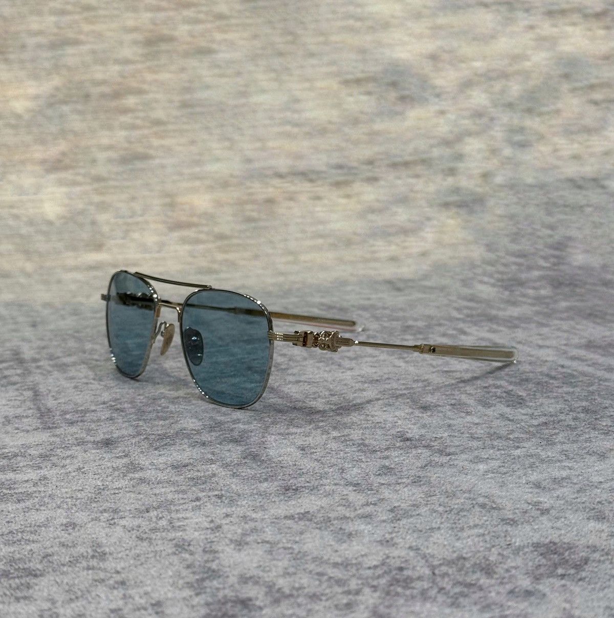 Chrome Hearts CHROME HEARTS WENCE SHINY SILVER/GOLD PLATED-CRYSTAL Size ONE SIZE - 1 Thumbnail