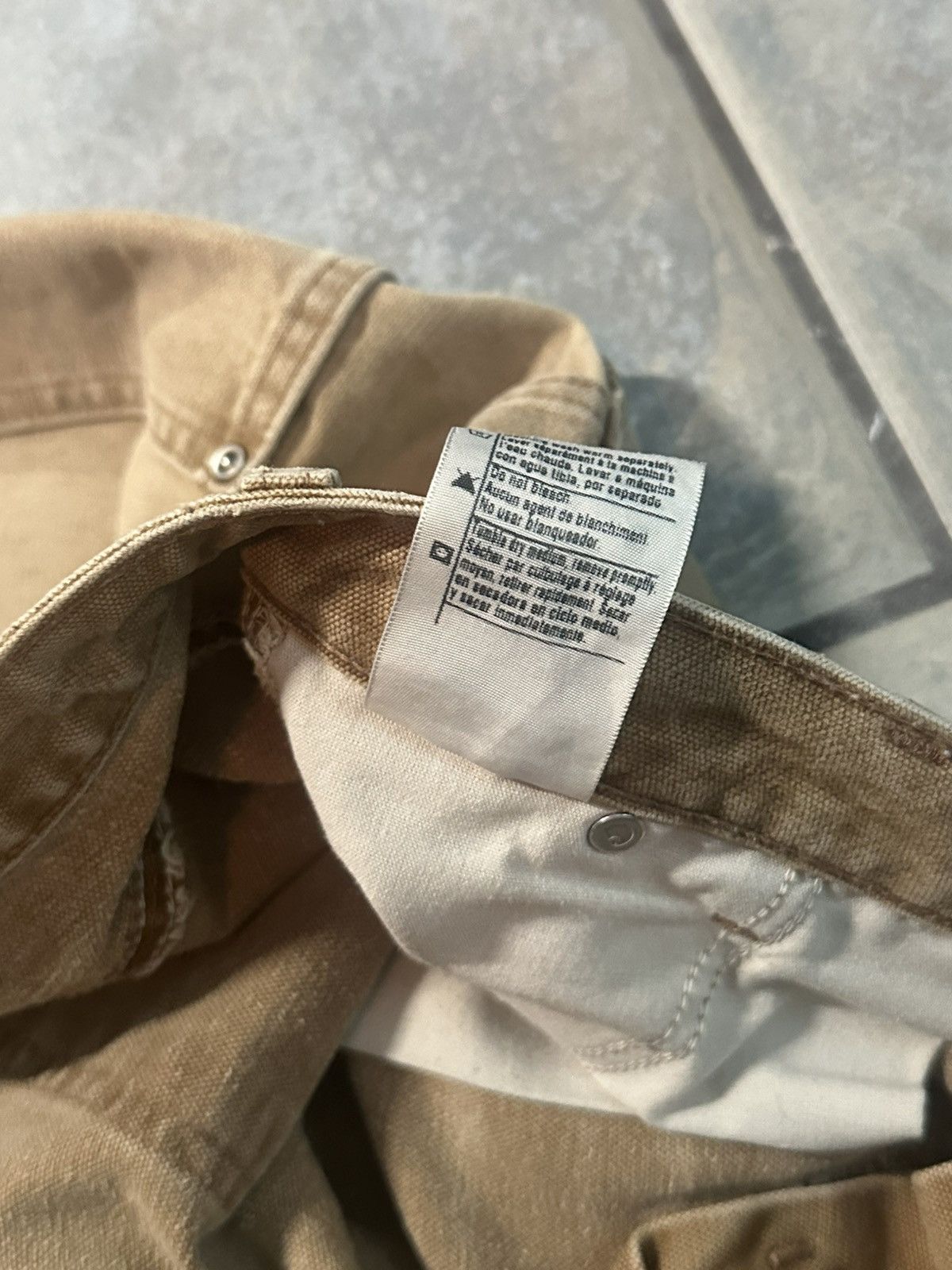 Carhartt Vintage Tan Carhartt Double Knees Size US 34 / EU 50 - 6 Thumbnail