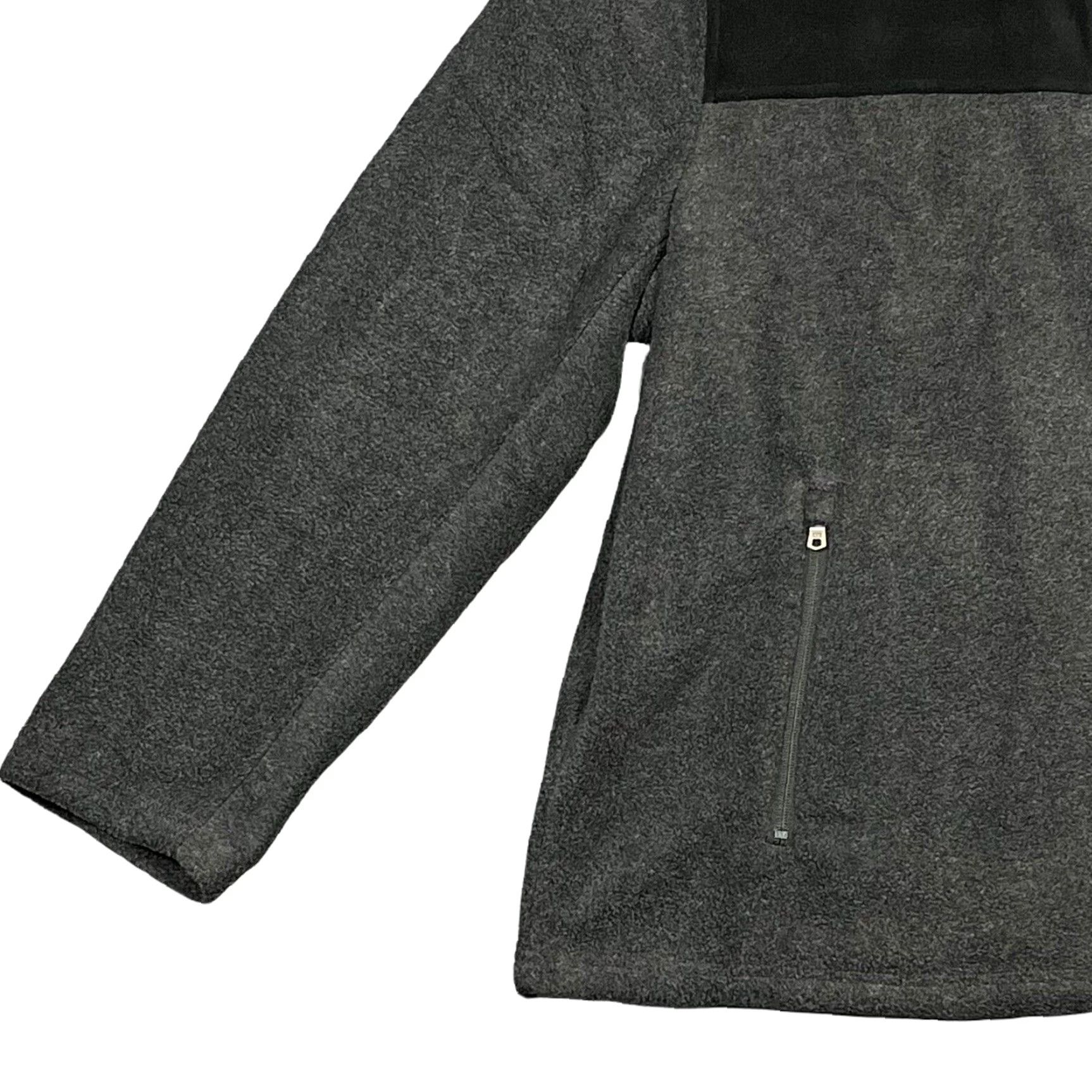 Tommy Hilfiger Tommy Hilfiger Mens Full Zip Polar Fleece Jacket 2XL Gray Black Zippered Pockets Size US XXL / EU 58 / 5 - 6 Thumbnail