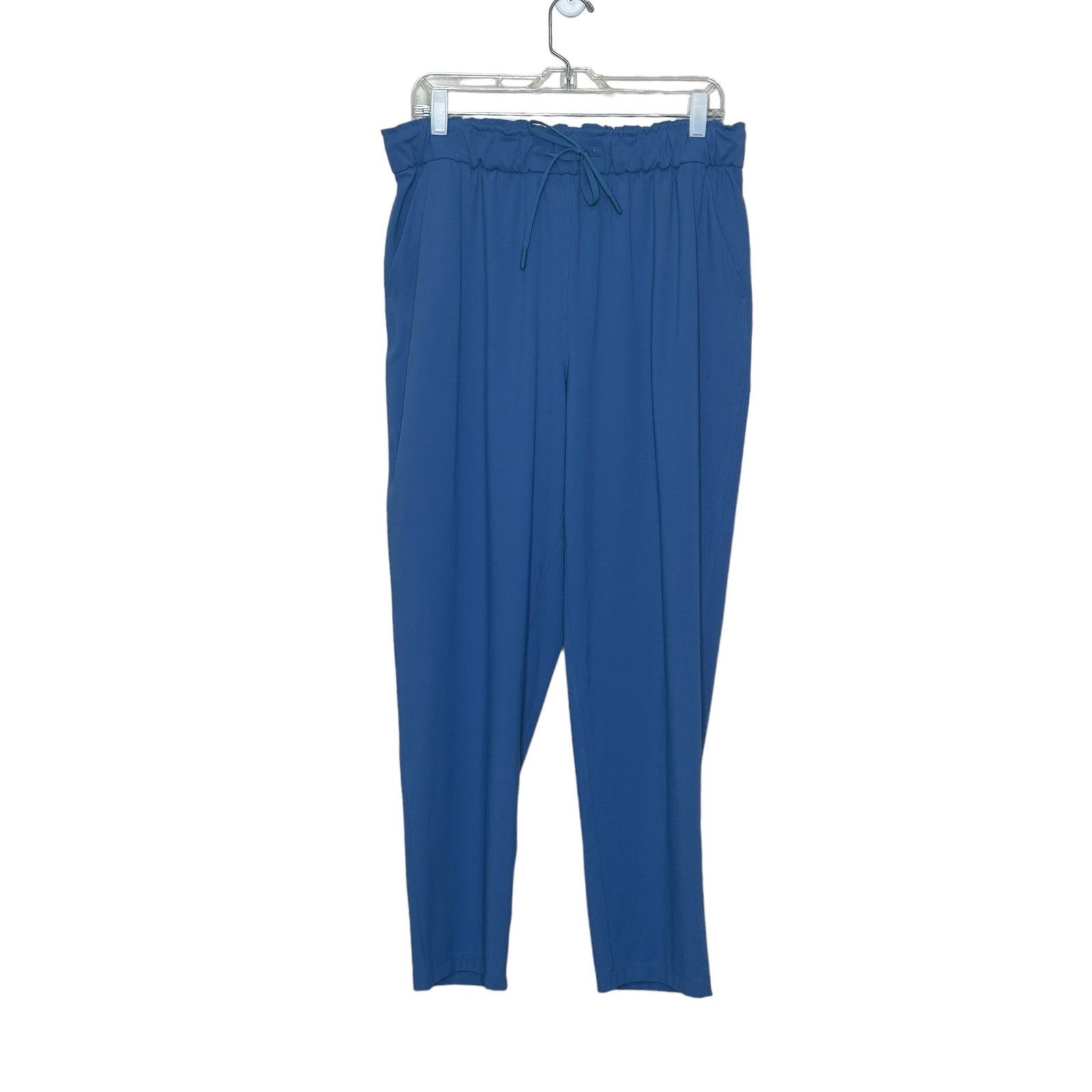 Lululemon Lululemon blue stretch high rise pull on pants size 12 Size 34" / US 12 / IT 48 - 10 Thumbnail