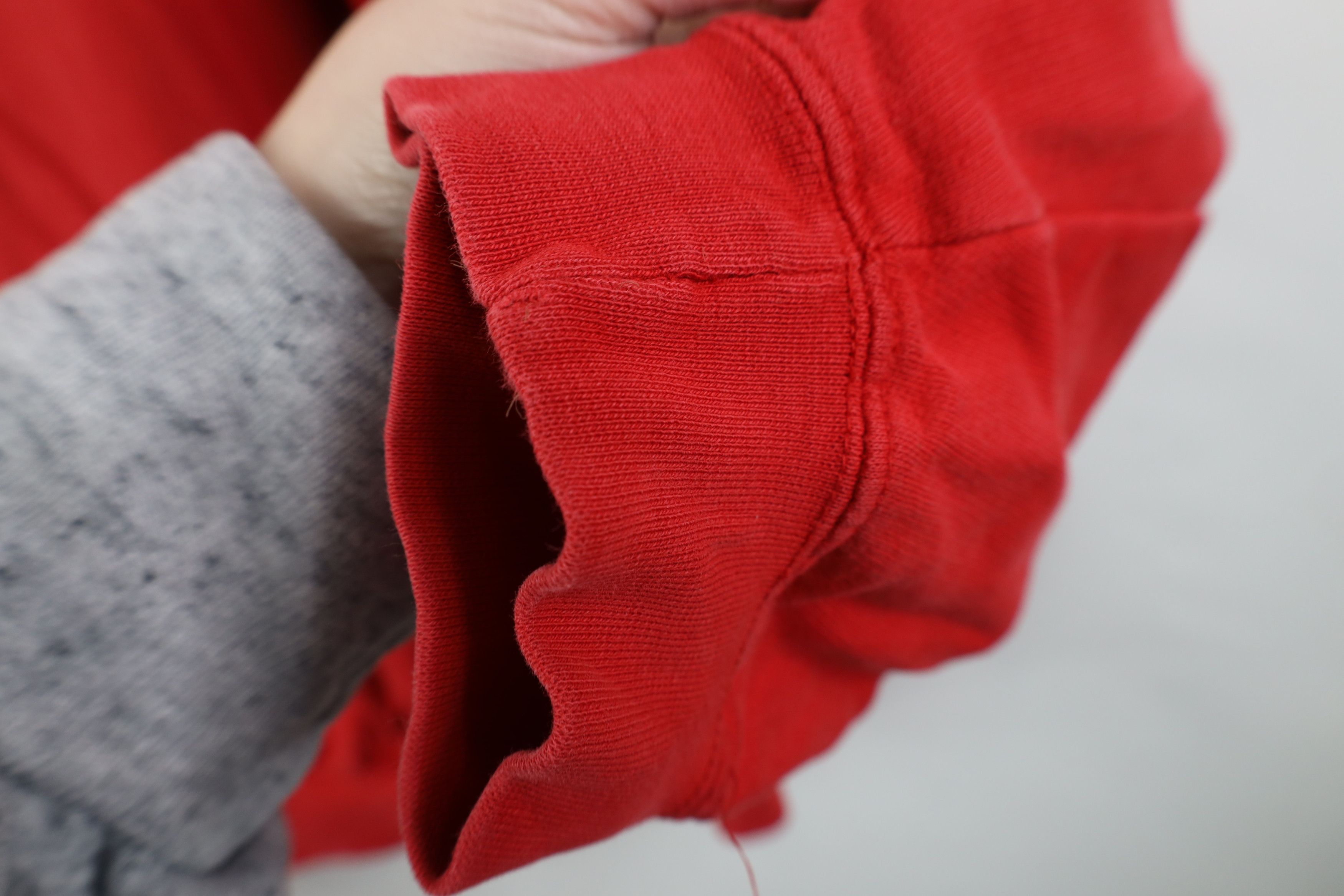 Vintage Vintage 90s Y2K Ohio State University Hoodie Sweatshirt Red Size XXL / US 16-18 / IT 52-54 - 11 Thumbnail