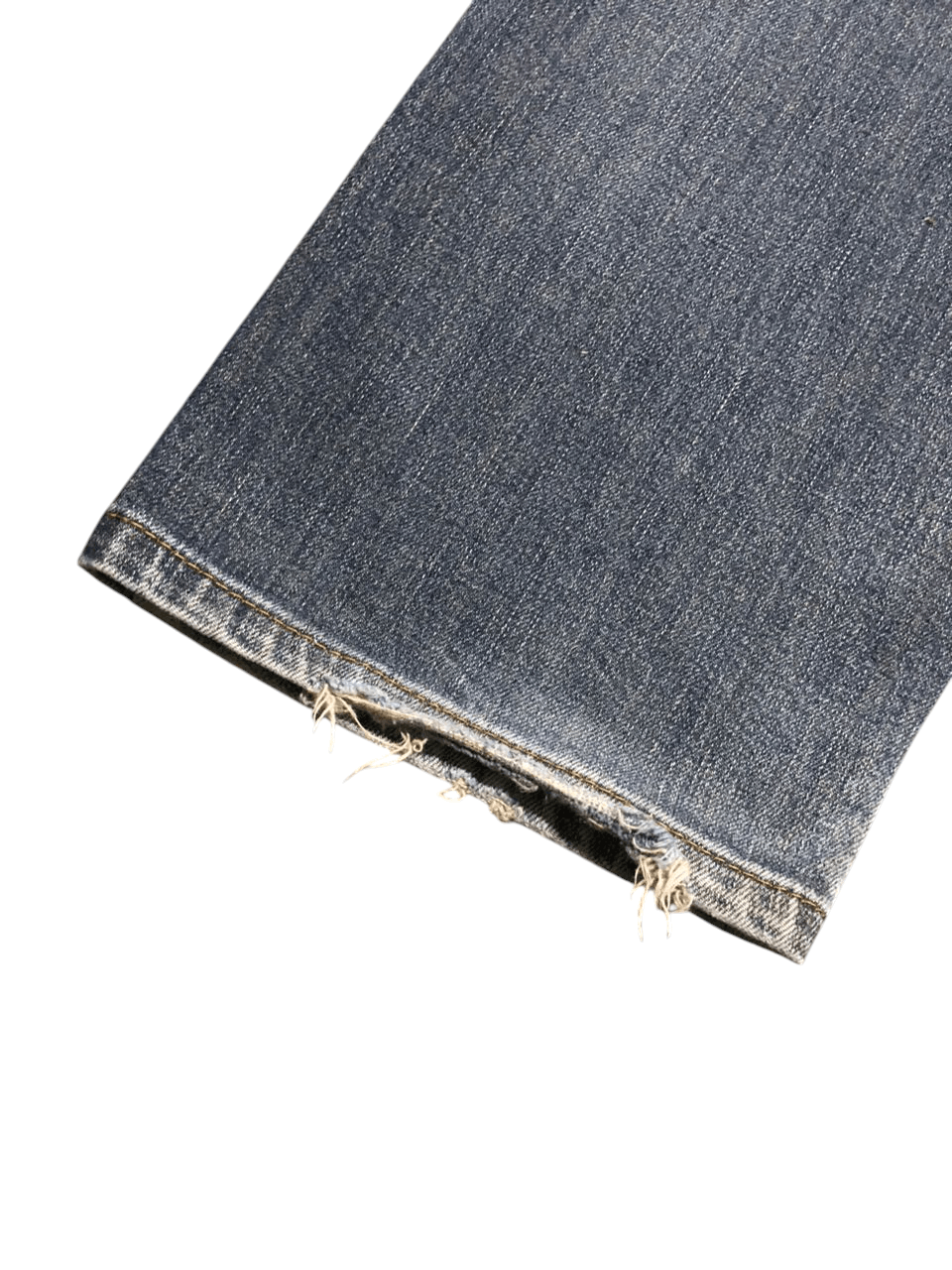 Edwin Vintage Edwin 604 Flare Distressed Dirty Denim Pants Size US 33 - 13 Thumbnail