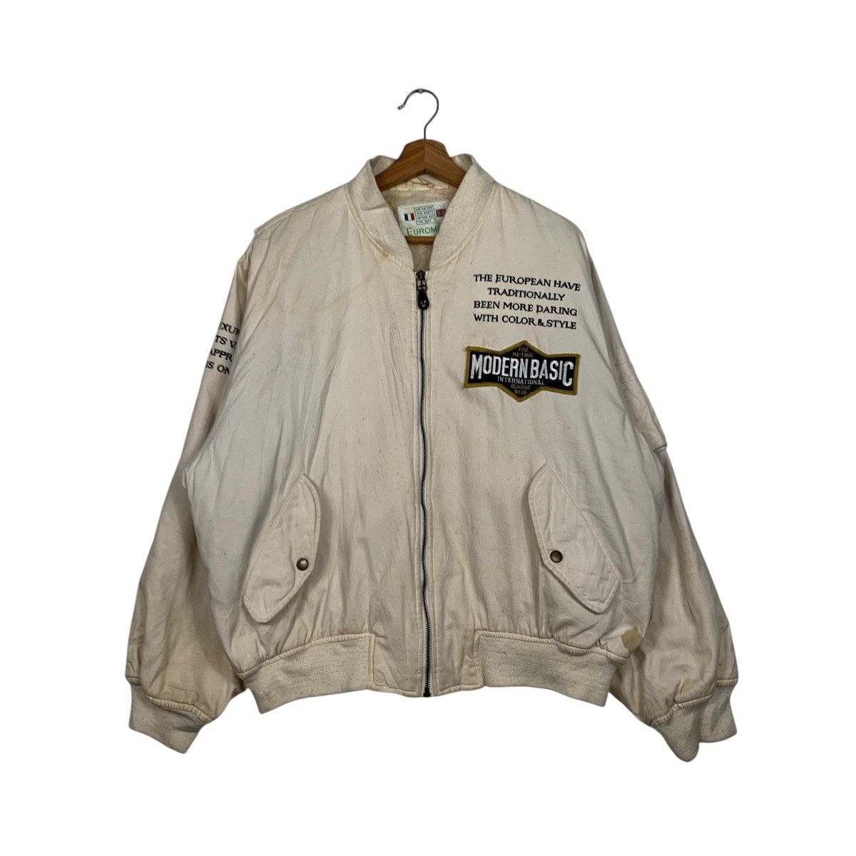 Japanese Brand Japanese Brand Euromen Bomber Jacket Size US L / EU 52-54 / 3 - 1 Thumbnail
