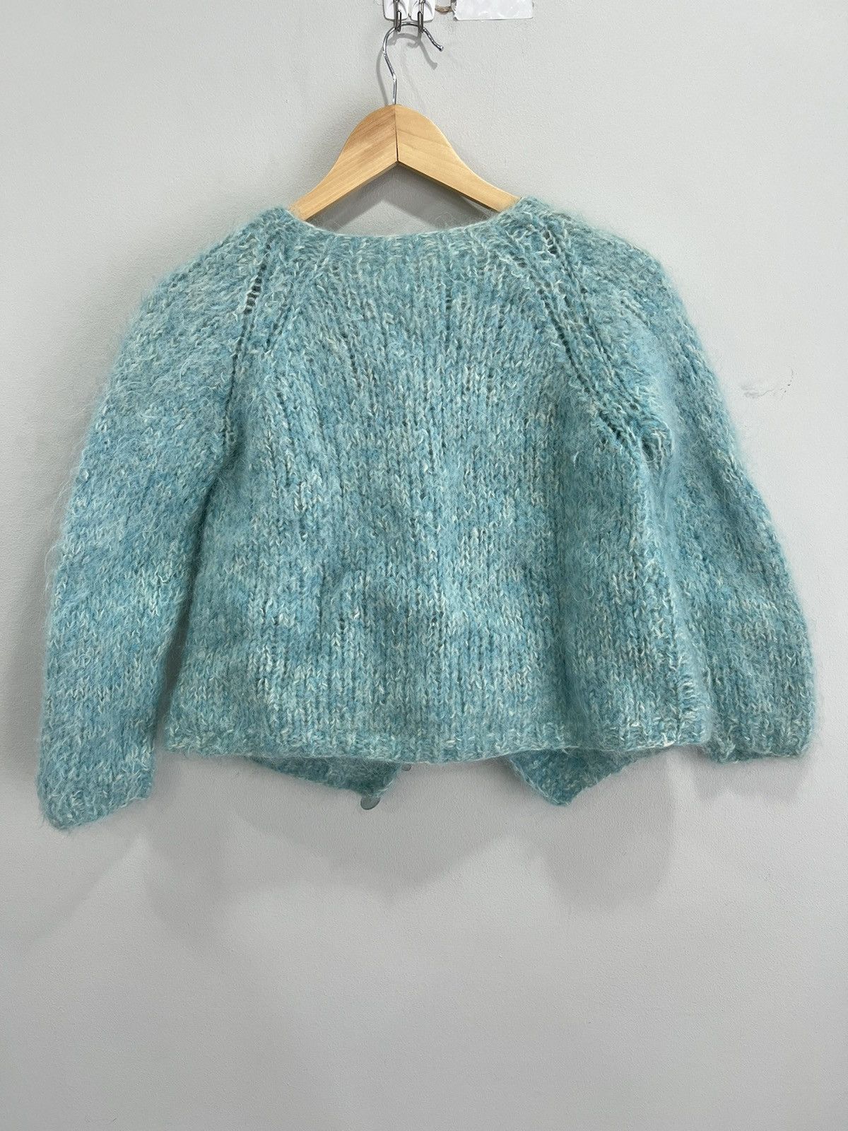 Vintage Vintage Womens Mohair Cardigan Sweater knit Size S / US 4 / IT 40 - 3 Thumbnail