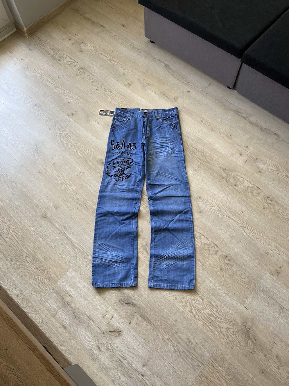 Hysteric Glamour × If Six Was Nine × Vintage Vintage Diesel Style Jeans Big Logo Japanese Scorpion Y2K Size US 30 / EU 46 - 1 Thumbnail