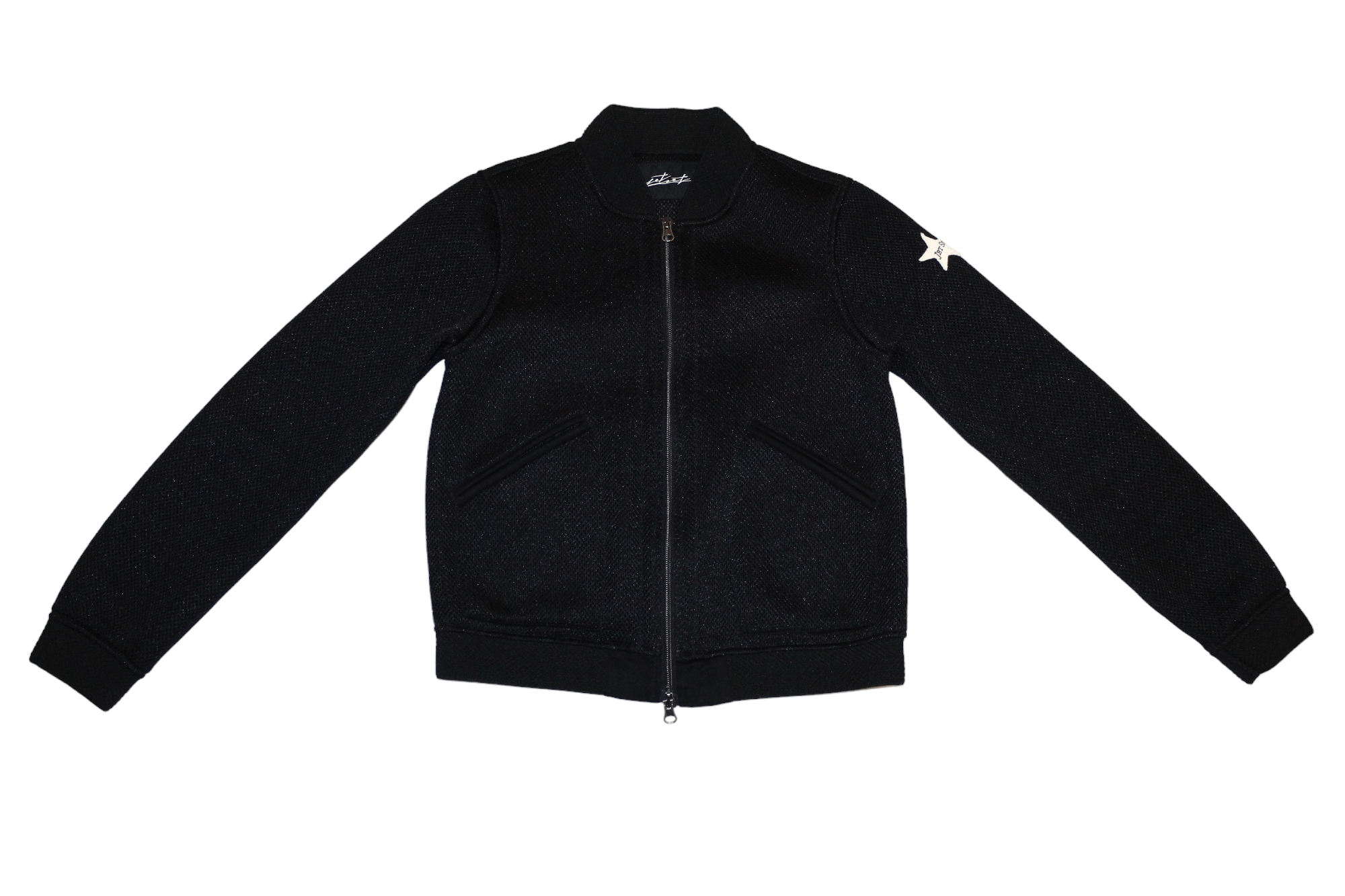 JET SET RARE💥 Jet Set Silver Dragon Embroidery Neoprene Mesh Jacket Size XS / US 0-2 / IT 36-38 - 5 Thumbnail