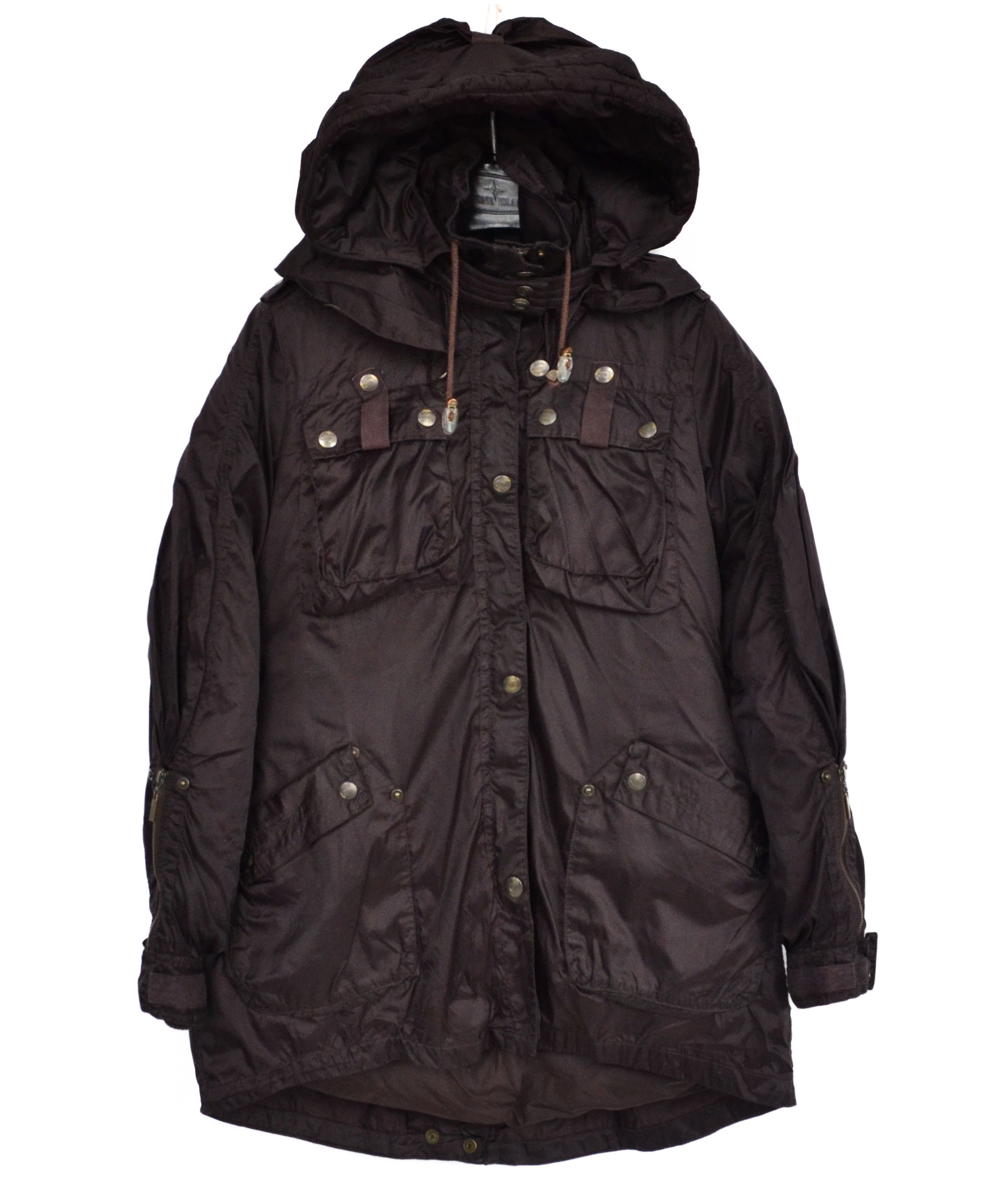 Roberto Cavalli ROBERTO CAVALLI Jacket 3in1 Parka Down Cargo Coat Vintage Size M / US 6-8 / IT 42-44 - 4 Thumbnail