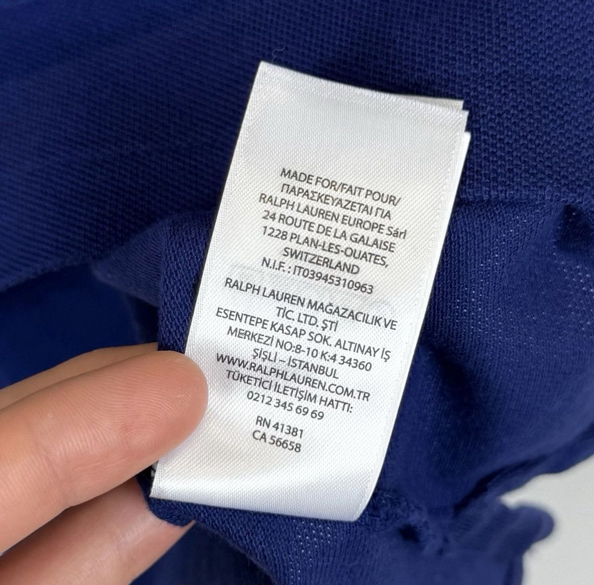 Polo Ralph Lauren Polo Ralph Lauren Team Polo Shirt Blue Short Sleeve Big Logo Size US M / EU 48-50 / 2 - 9 Thumbnail