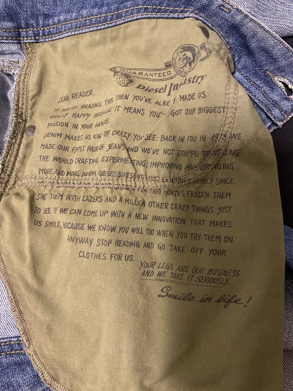 Diesel Vintage diesel denim Size US 34 / EU 50 - 10 Thumbnail
