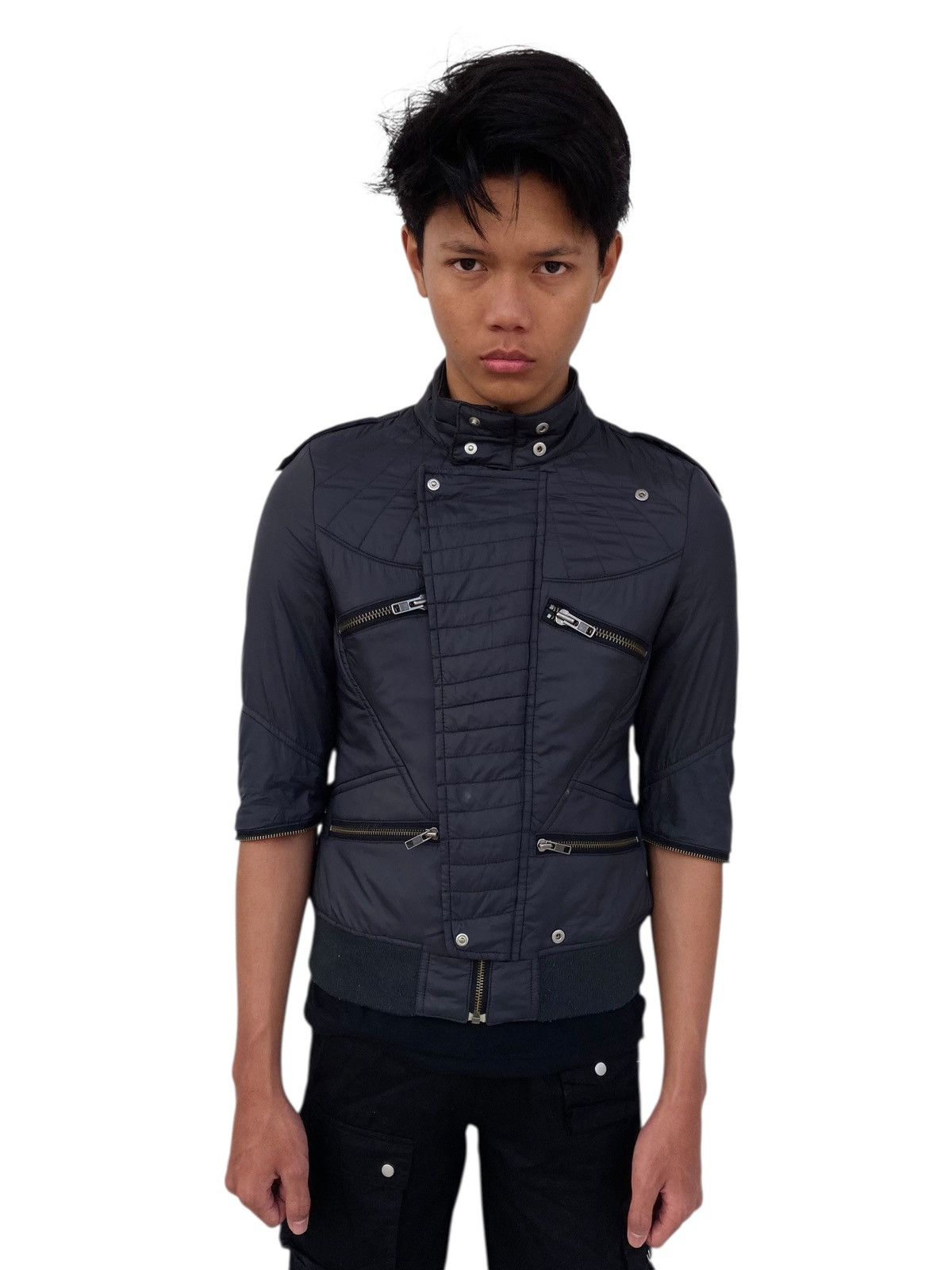 If Six Was Nine 2000s SLY - Multizip Cyber Jacket Size US M / EU 48-50 / 2 - 7 Thumbnail