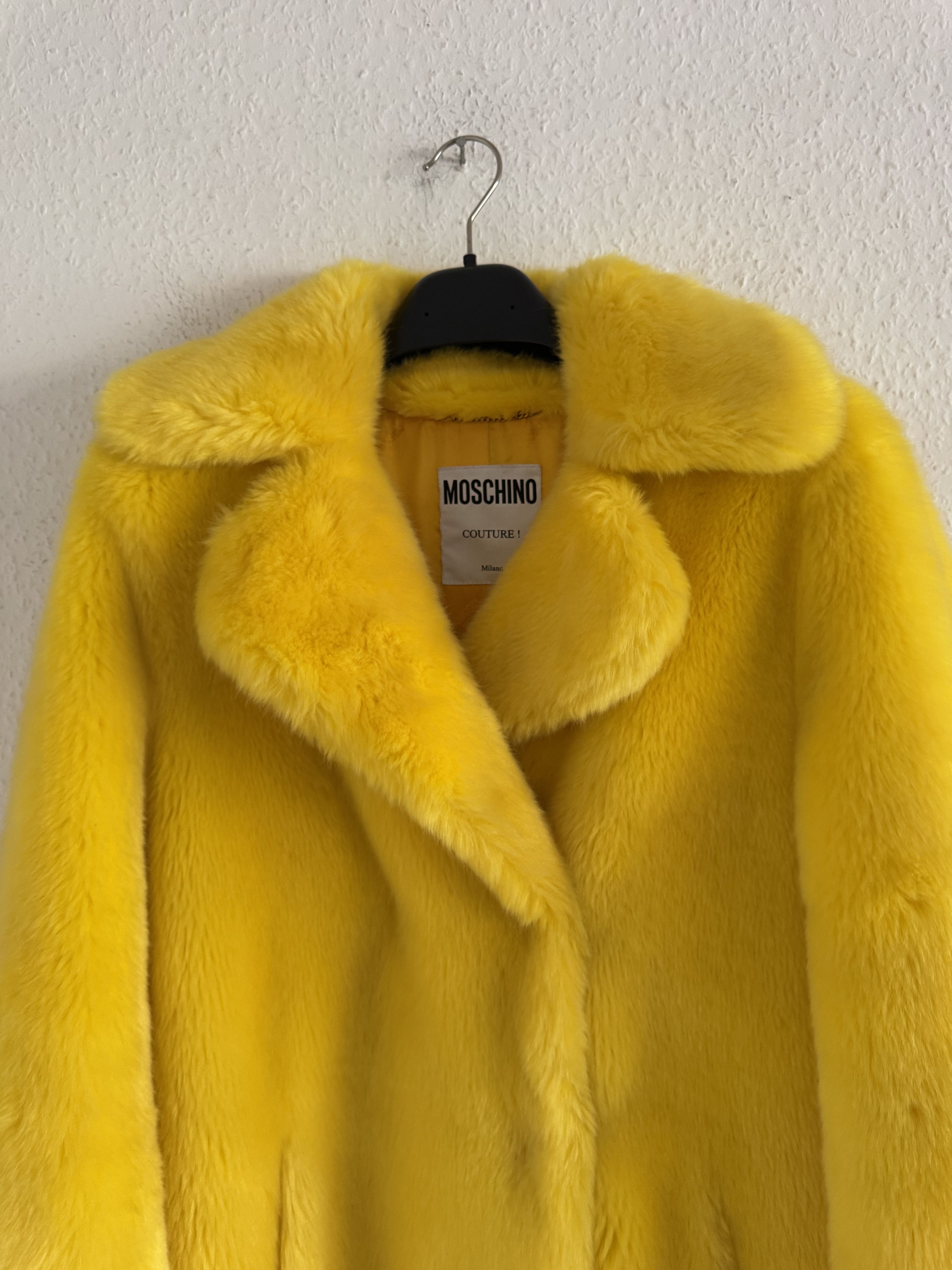 Moschino FW15 Runway Faux Fur Coat Size S / US 4 / IT 40 - 7 Thumbnail