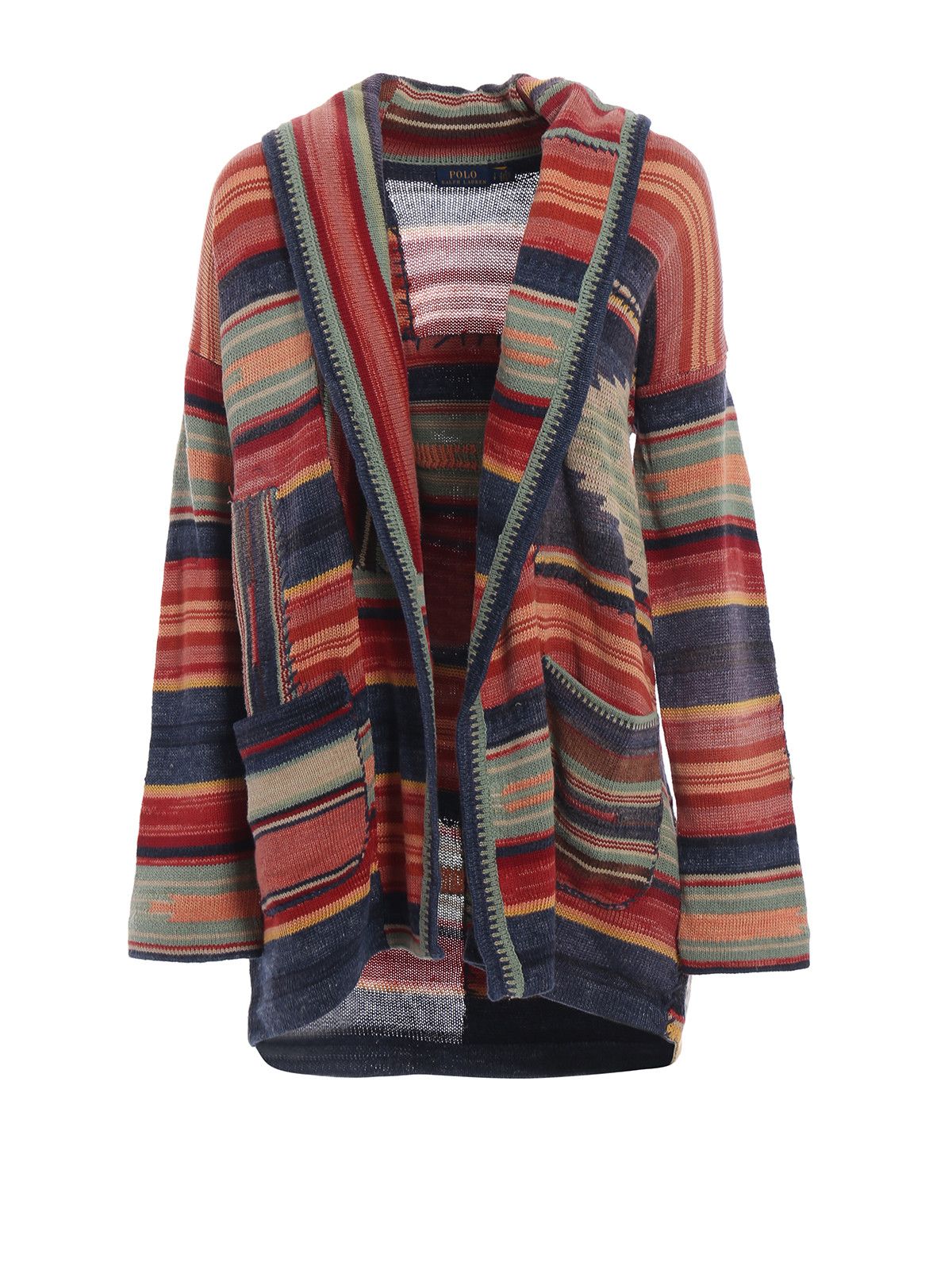 Ralph Lauren POLO RALPH LAUREN Multicolour linen cotton silk cardigan Size S / US 4 / IT 40 - 1 Thumbnail