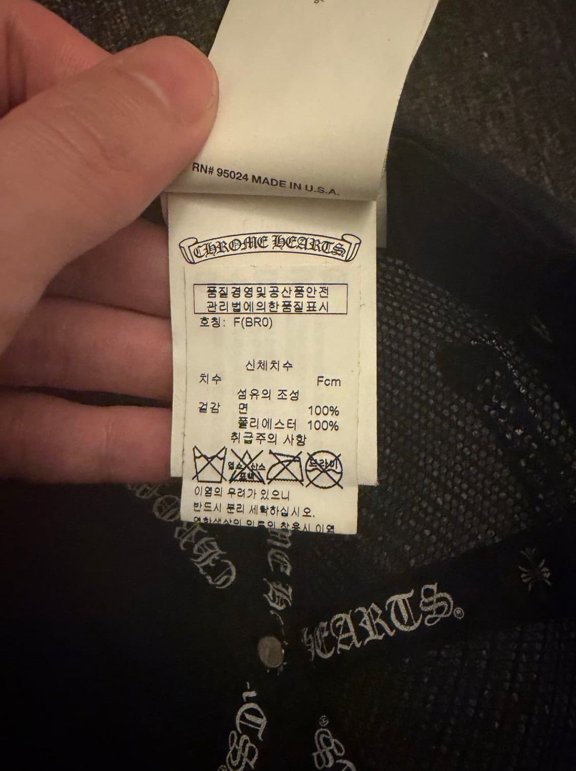 Chrome Hearts Floral Cross Trucker Hat Size ONE SIZE - 8 Thumbnail