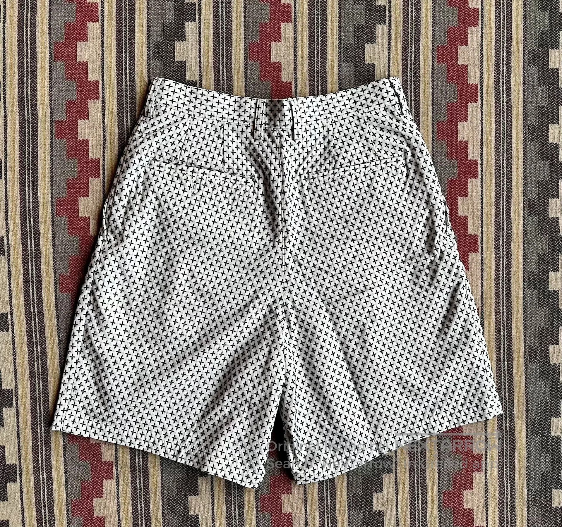 KUON KUON Cross Sashiko Casual Shorts. Size US 30 / EU 46 - 2 Thumbnail