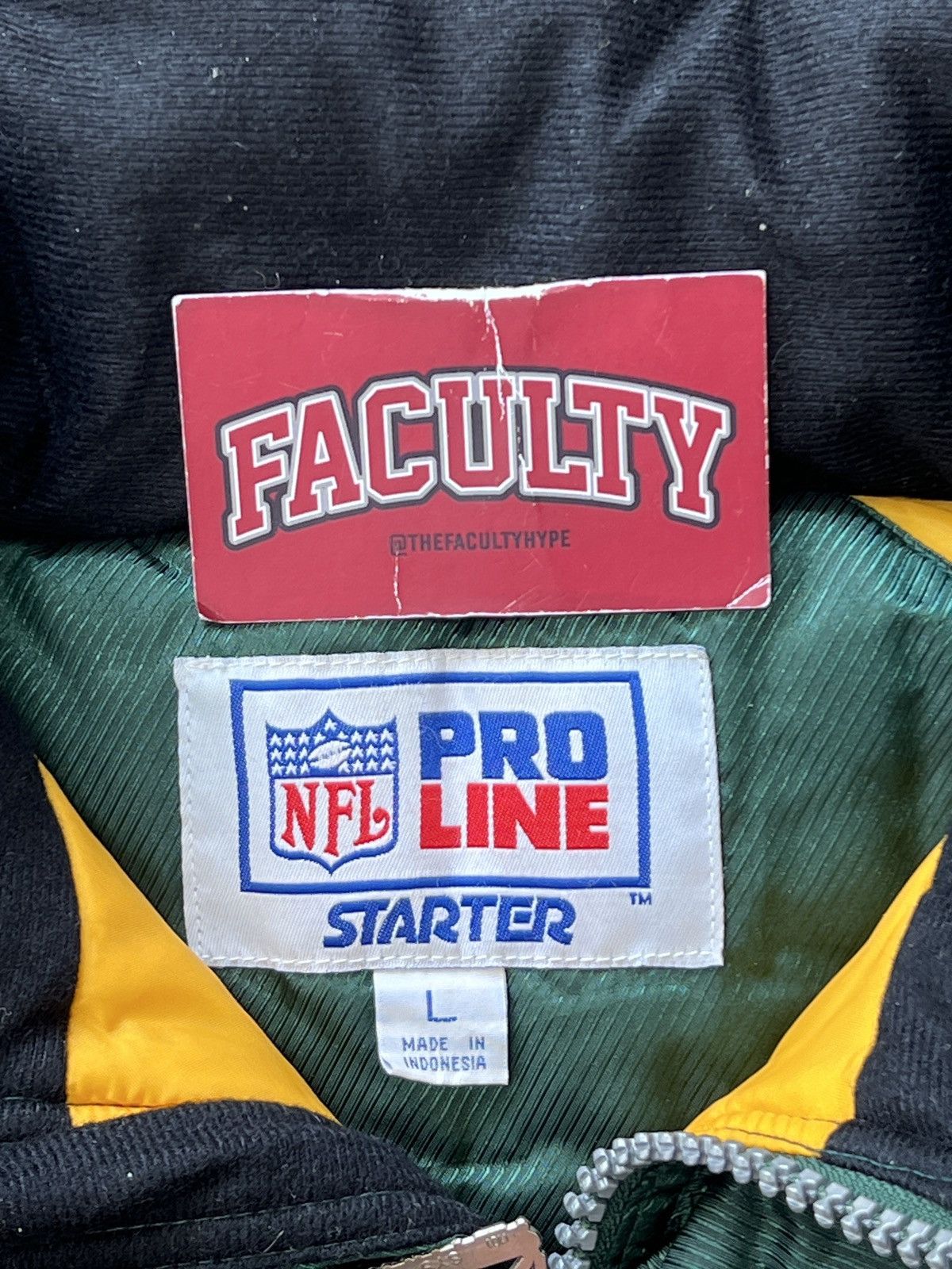 NFL × Pro Line × Vintage Vintage NFL Starter Pro Line Green Bay Packers Jacket Large Size US L / EU 52-54 / 3 - 3 Thumbnail
